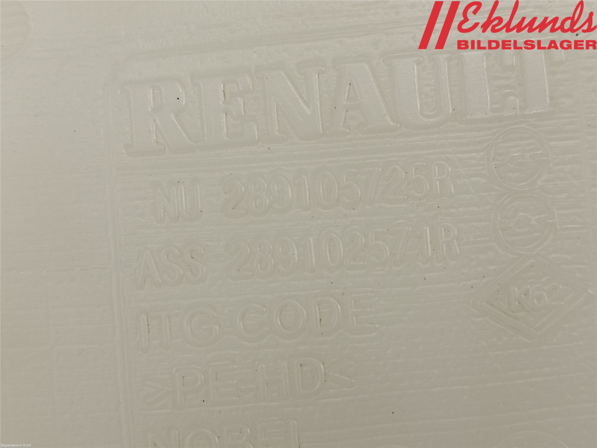 Renault ZOE/E-TECH 13- Spolartank Vindruta