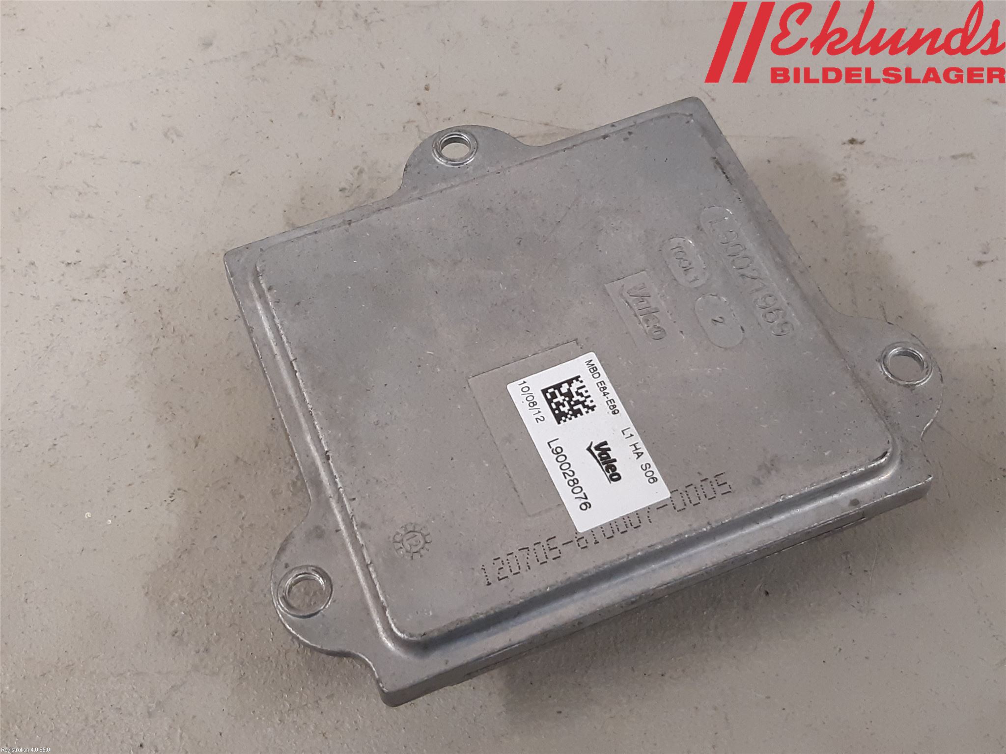 BMW X1 E84 10-15 Styrenhet Strålkastare