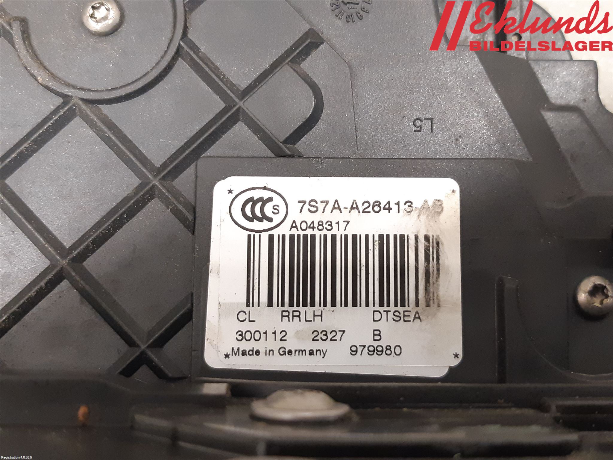 Ford MONDEO 07-15 Låskista-Dörrlås