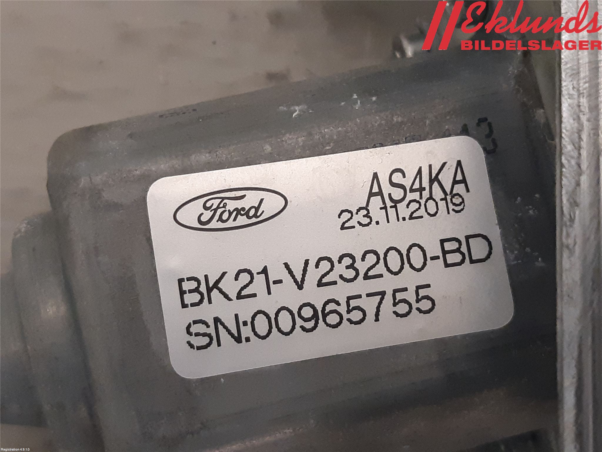 Ford TRANSIT/TOURNEO CUSTOM 13-24 Fönsterhiss El Kompl
