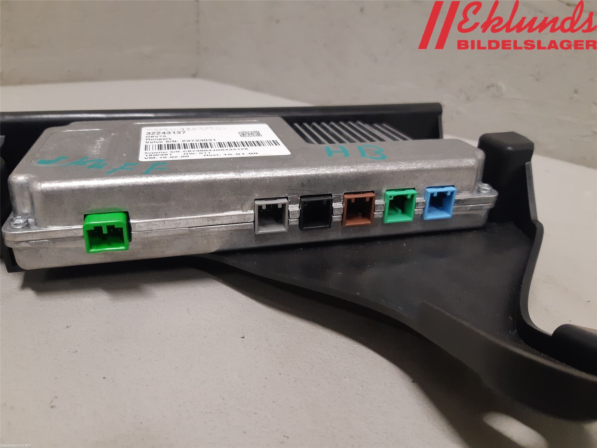 Volvo S60 19- Styrenhet Övrigt