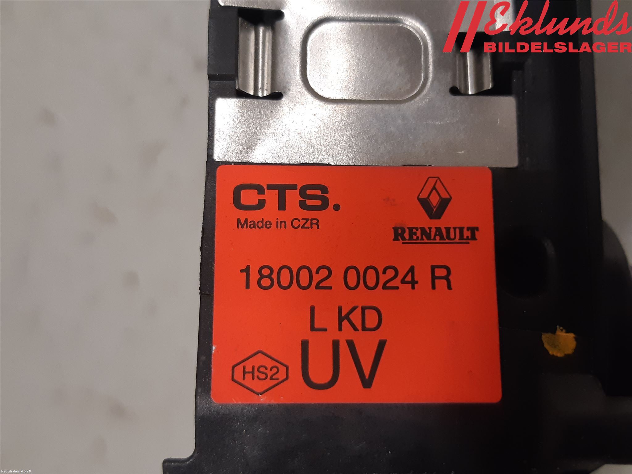 Renault TRAFIC/E-TECH 15- Gaspedal