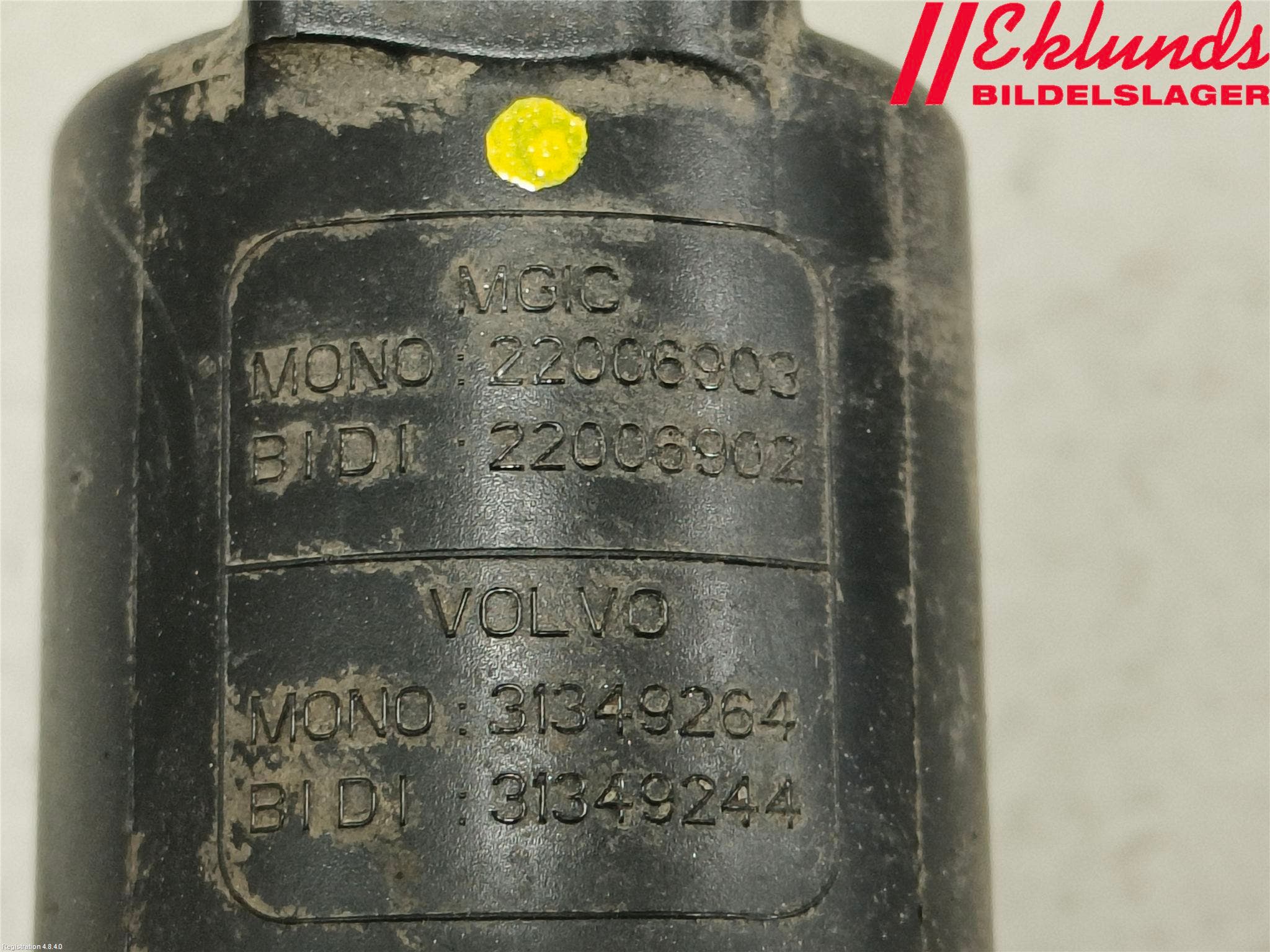 Volvo V60 14-18 Spolarpump Vindruta