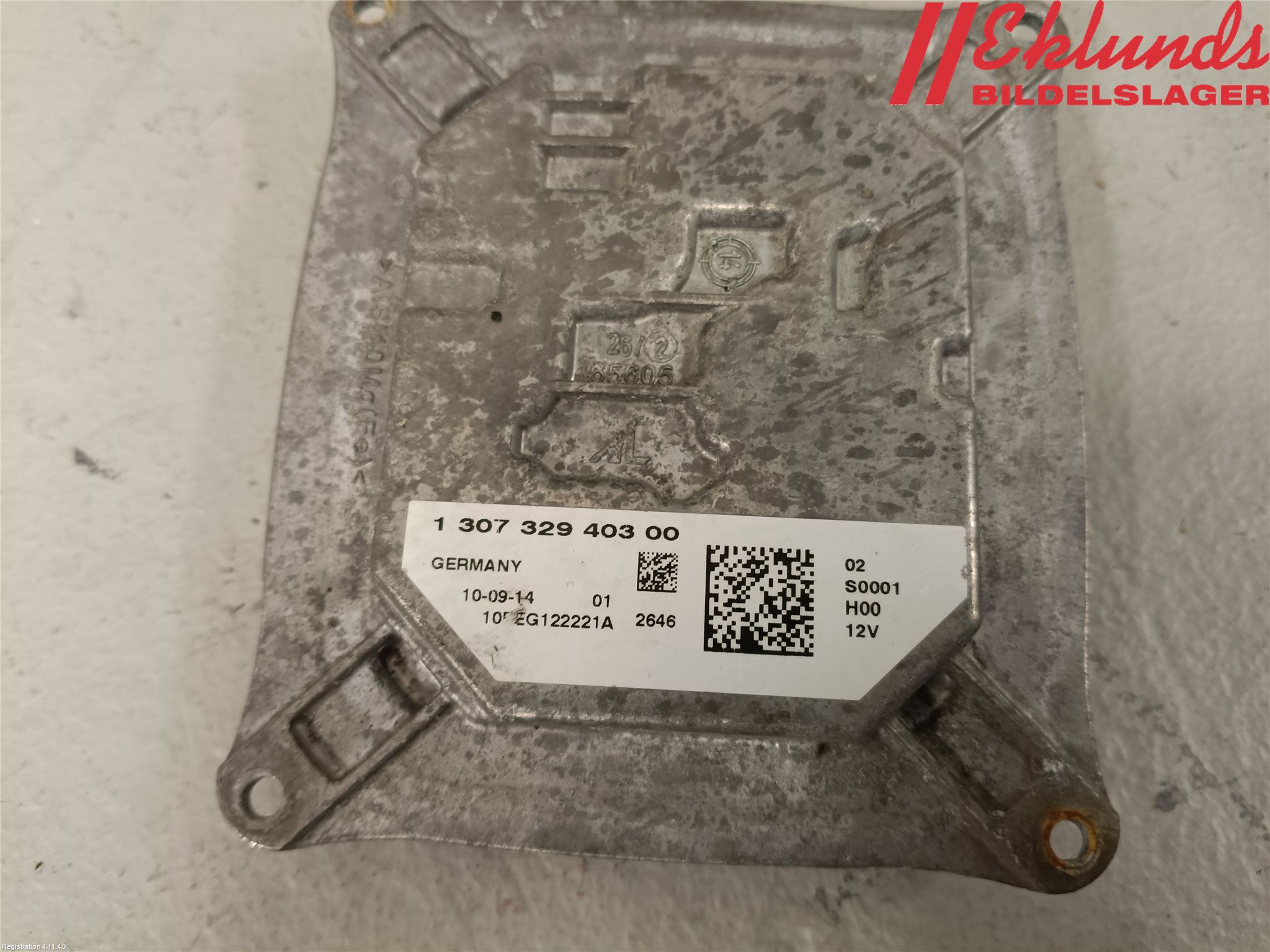 Peugeot 308 14-21 Styrenhet Strålkastare