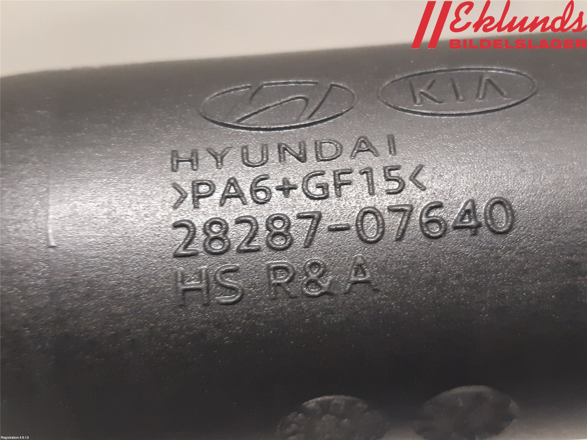 Hyundai KONA/ELECTRIC SX2 23- Injgummibälg-Slang