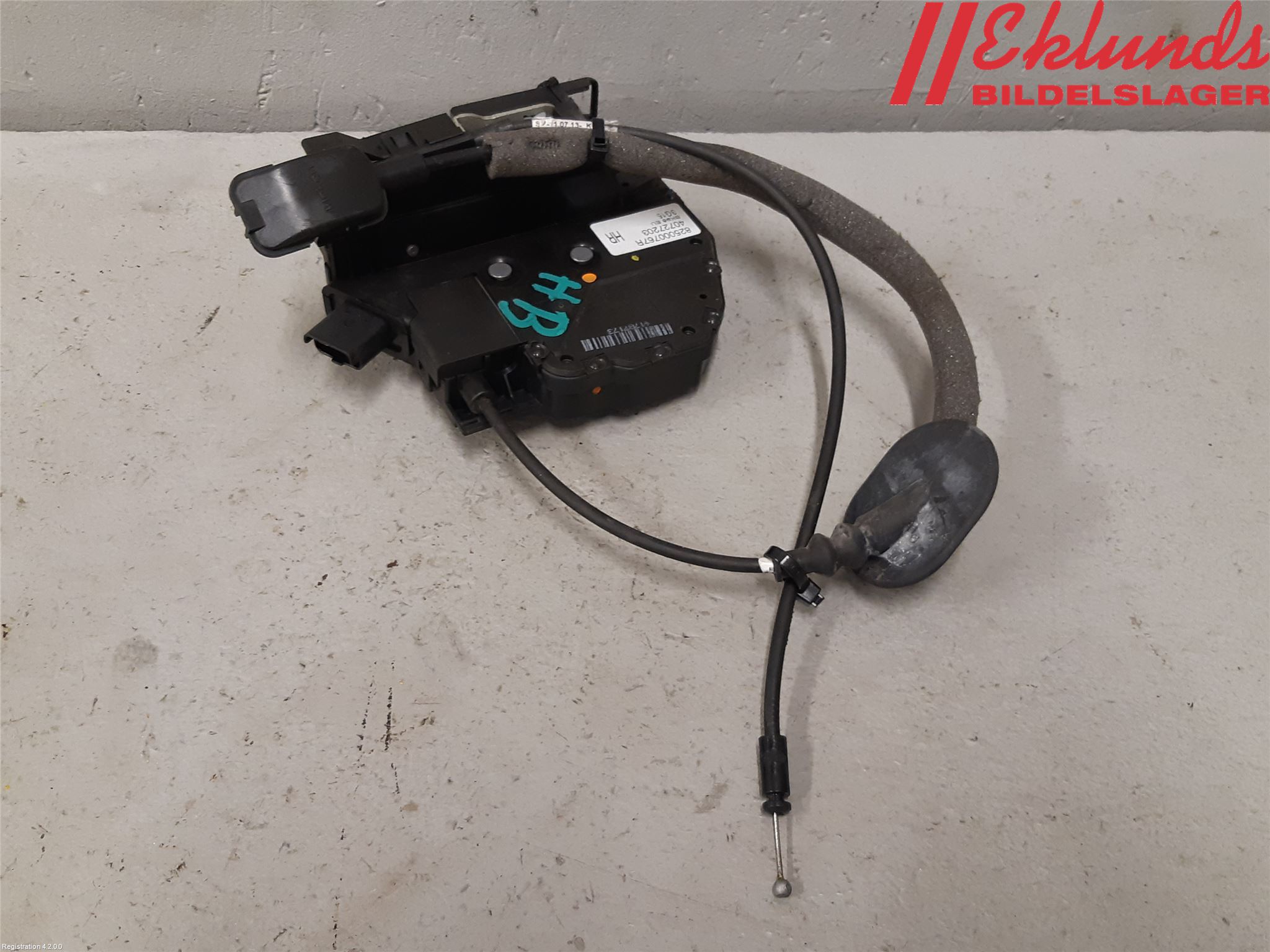 Renault CLIO IV 12-16 Låskista-Dörrlås