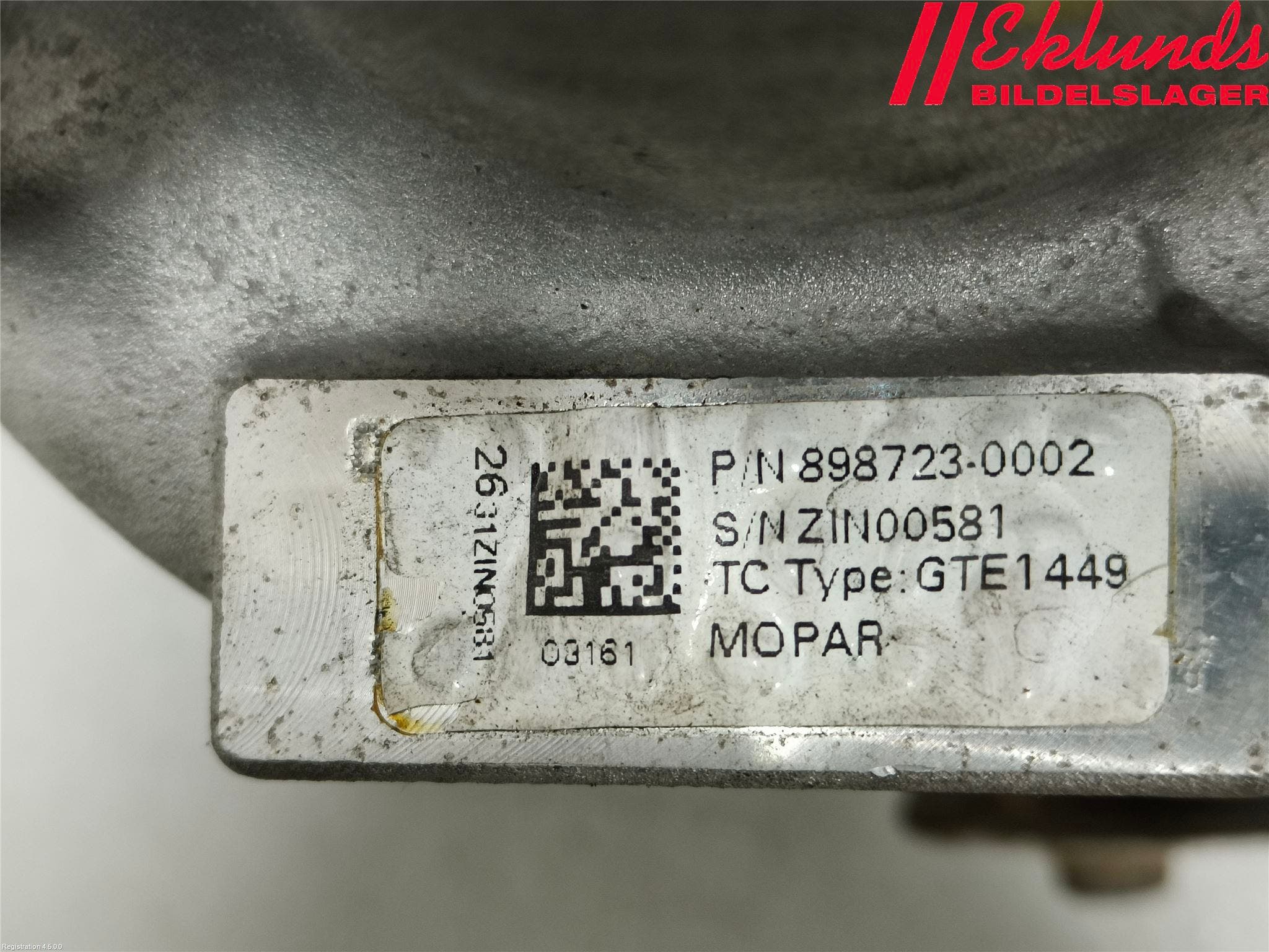 Fiat DUCATO 15-23 Turboaggregat