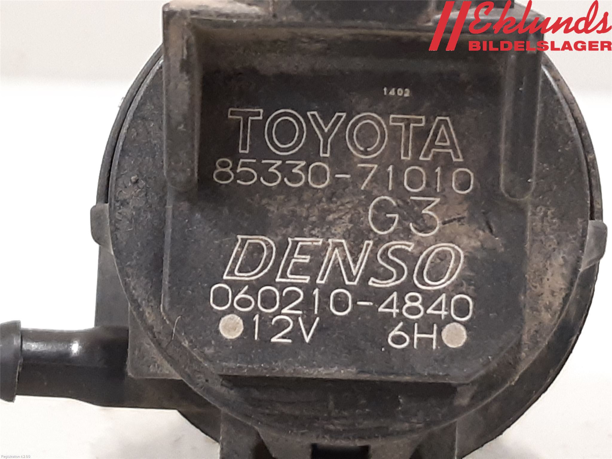 Toyota RAV 4 06-12 Spolarpump Vindruta