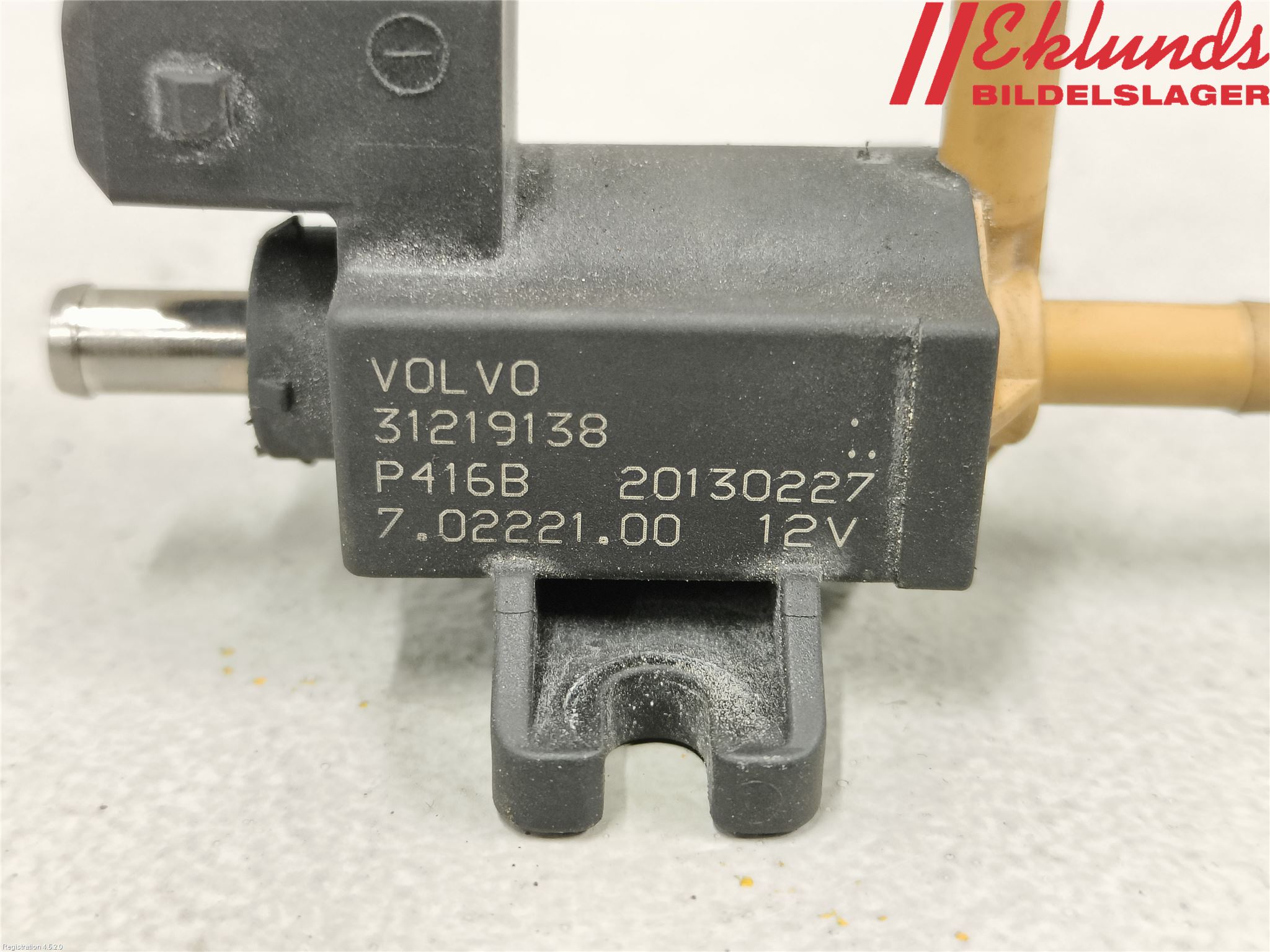 Volvo XC60 09-13 Magnetventil Laddtryck