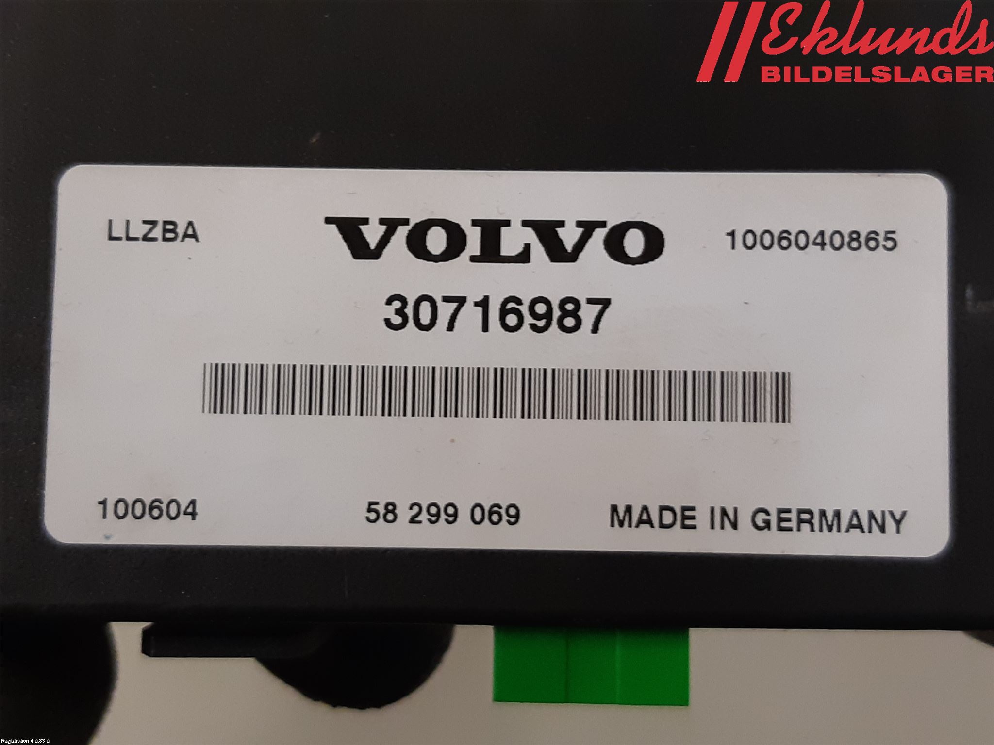 Volvo V70 08-13 Styrenhet Dragkrok