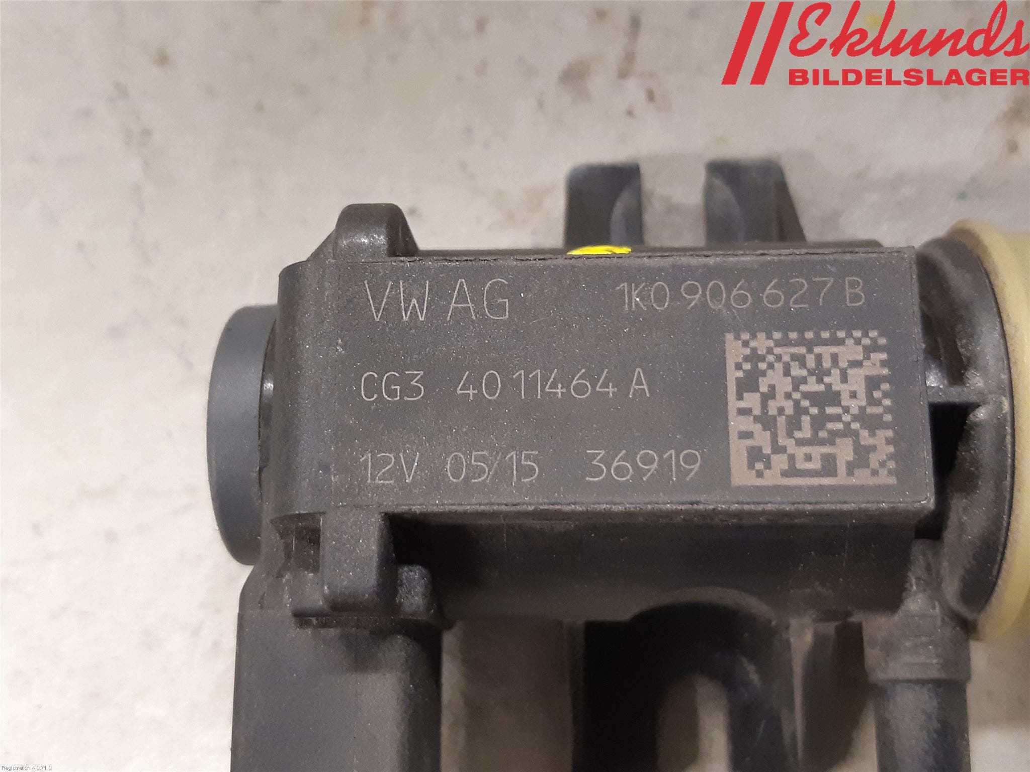Skoda FABIA 15-21 Vakuumventil
