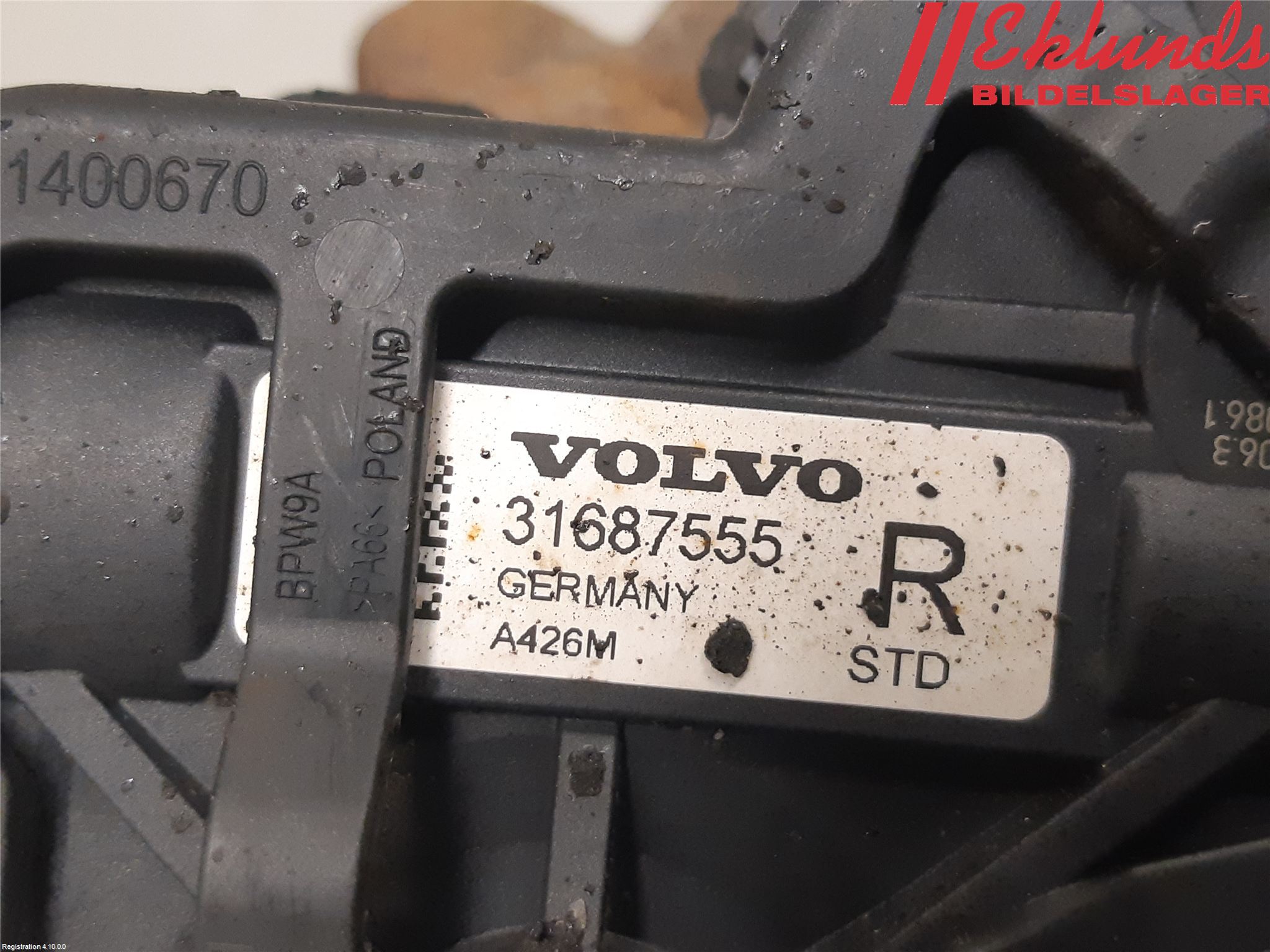 Volvo XC60 18- Bromsok Bak Höger