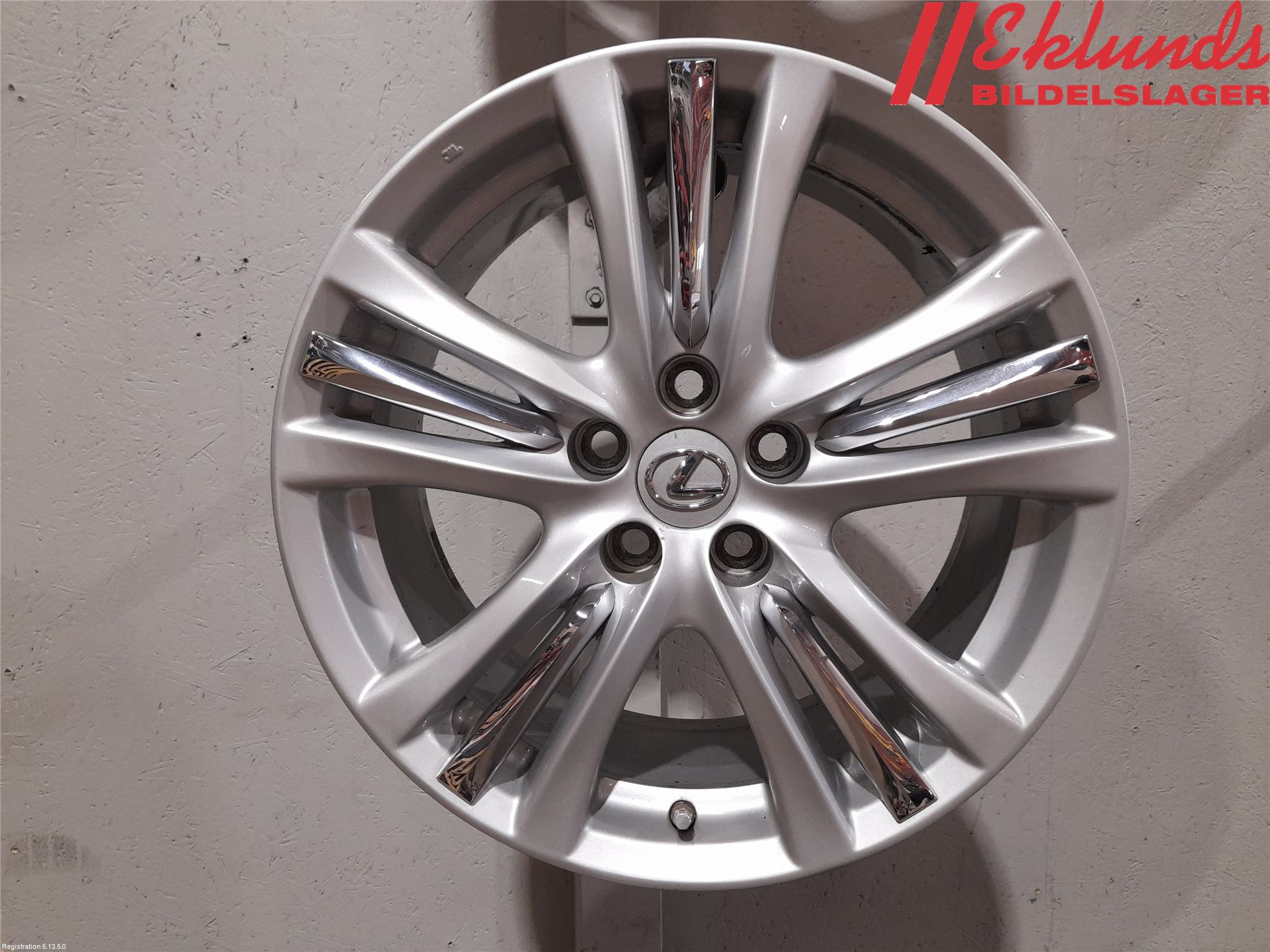 Lexus GS 300/430/450H 05-12 Fälgsats Aluminium
