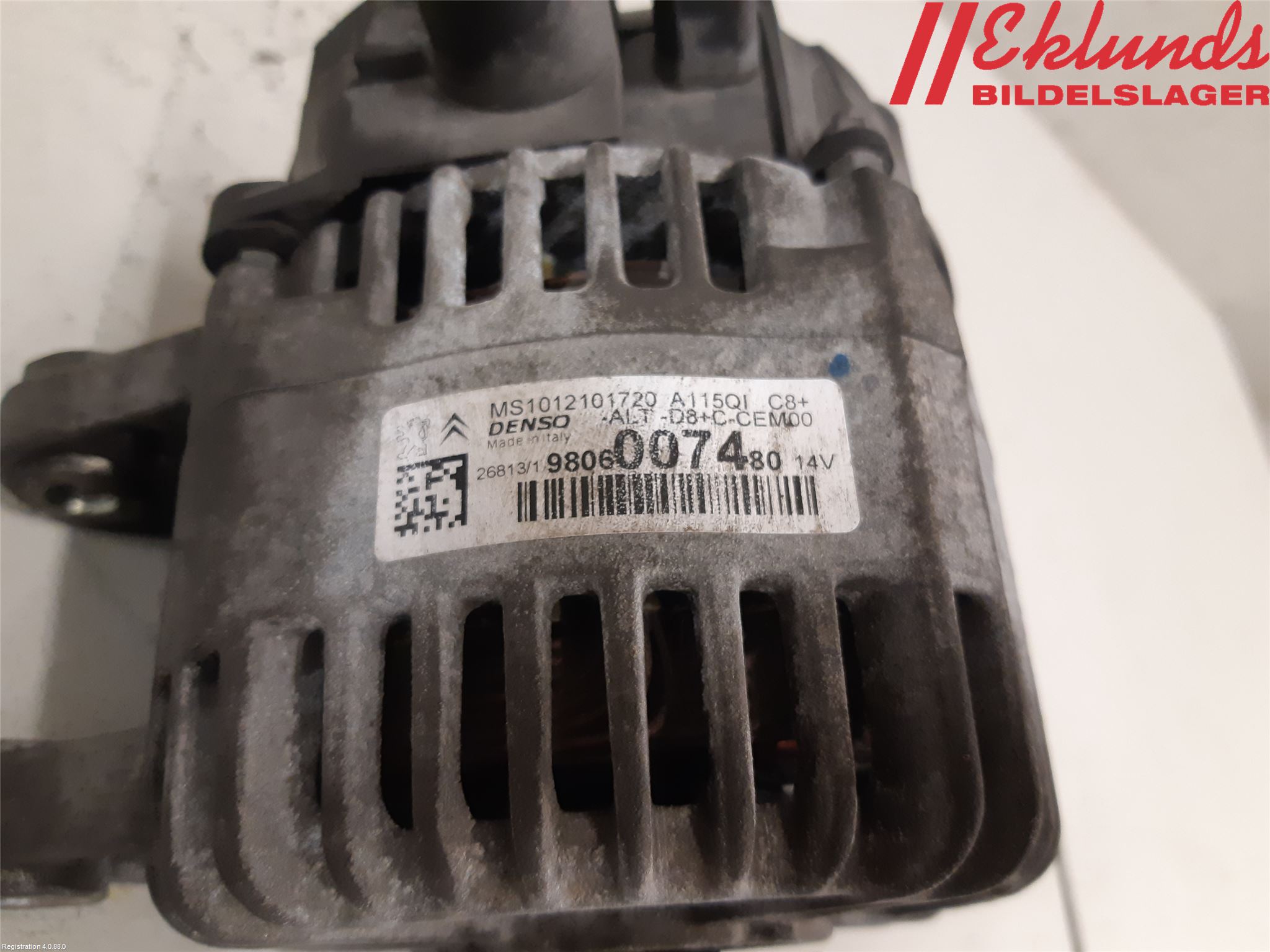 Peugeot 208 12-15 Generator
