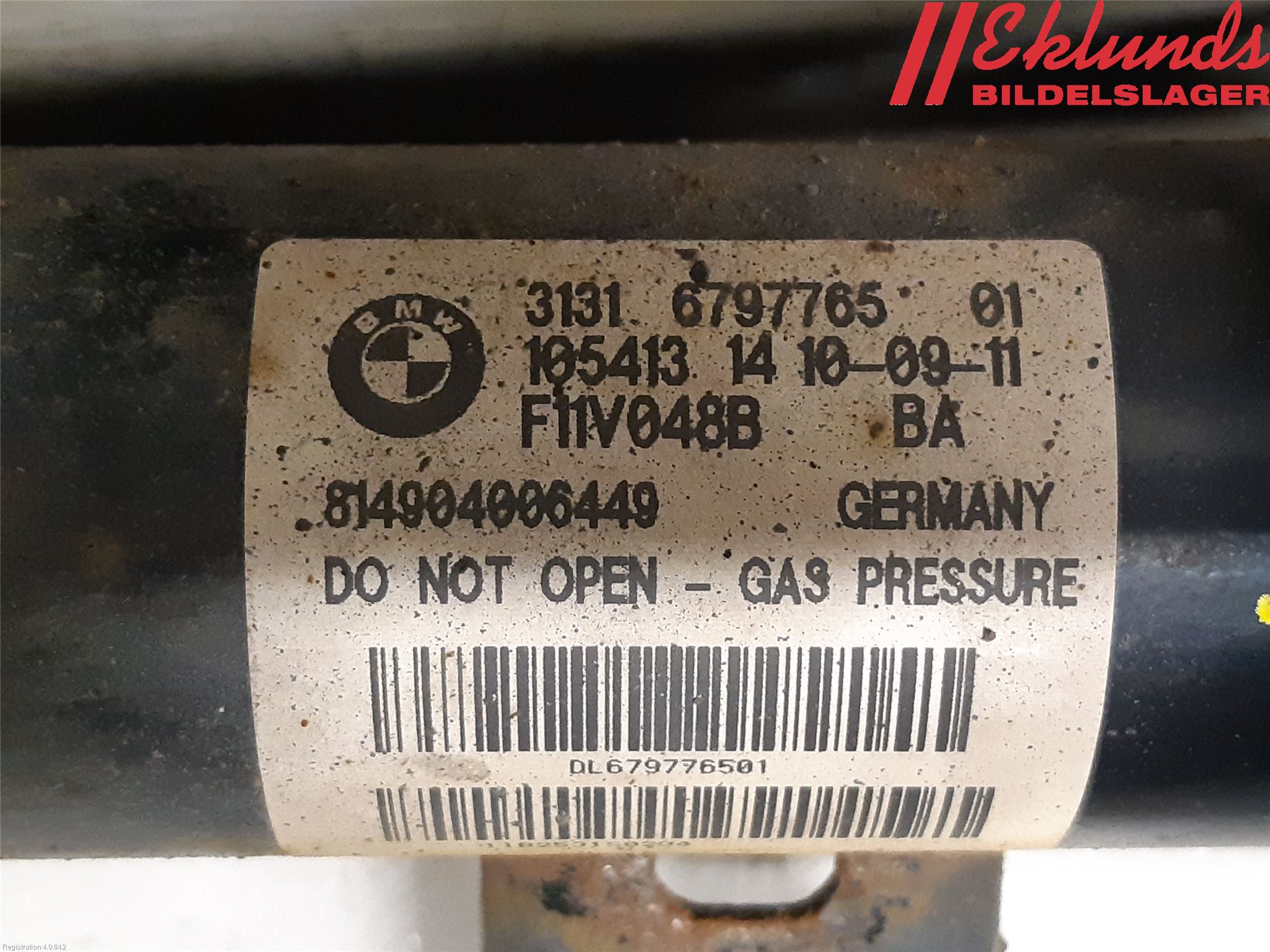 BMW 5 F10/F11/F18 09-17 Fjäderben Fram Vänster