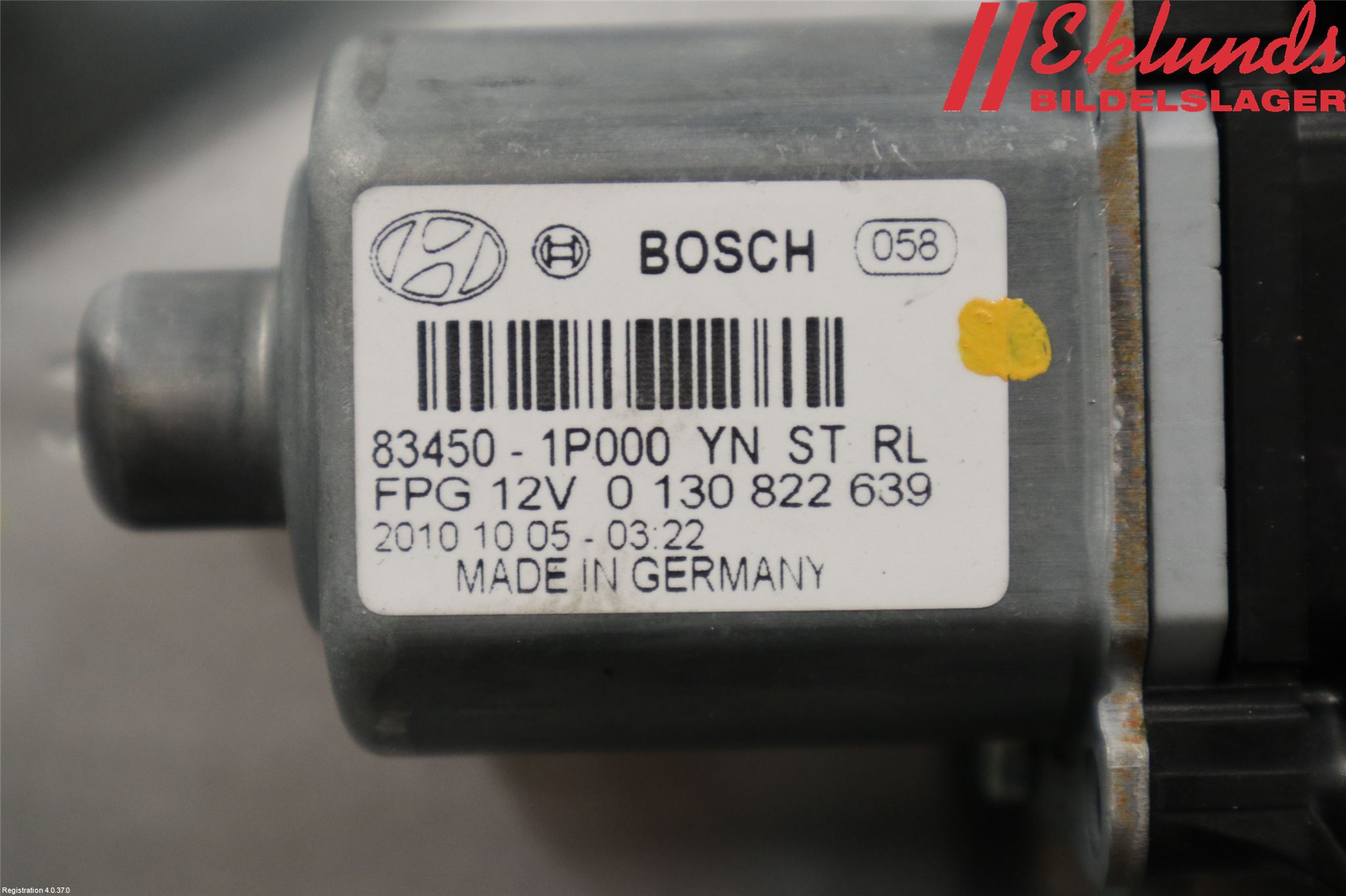 Hyundai ix20 Fönsterhiss El Kompl