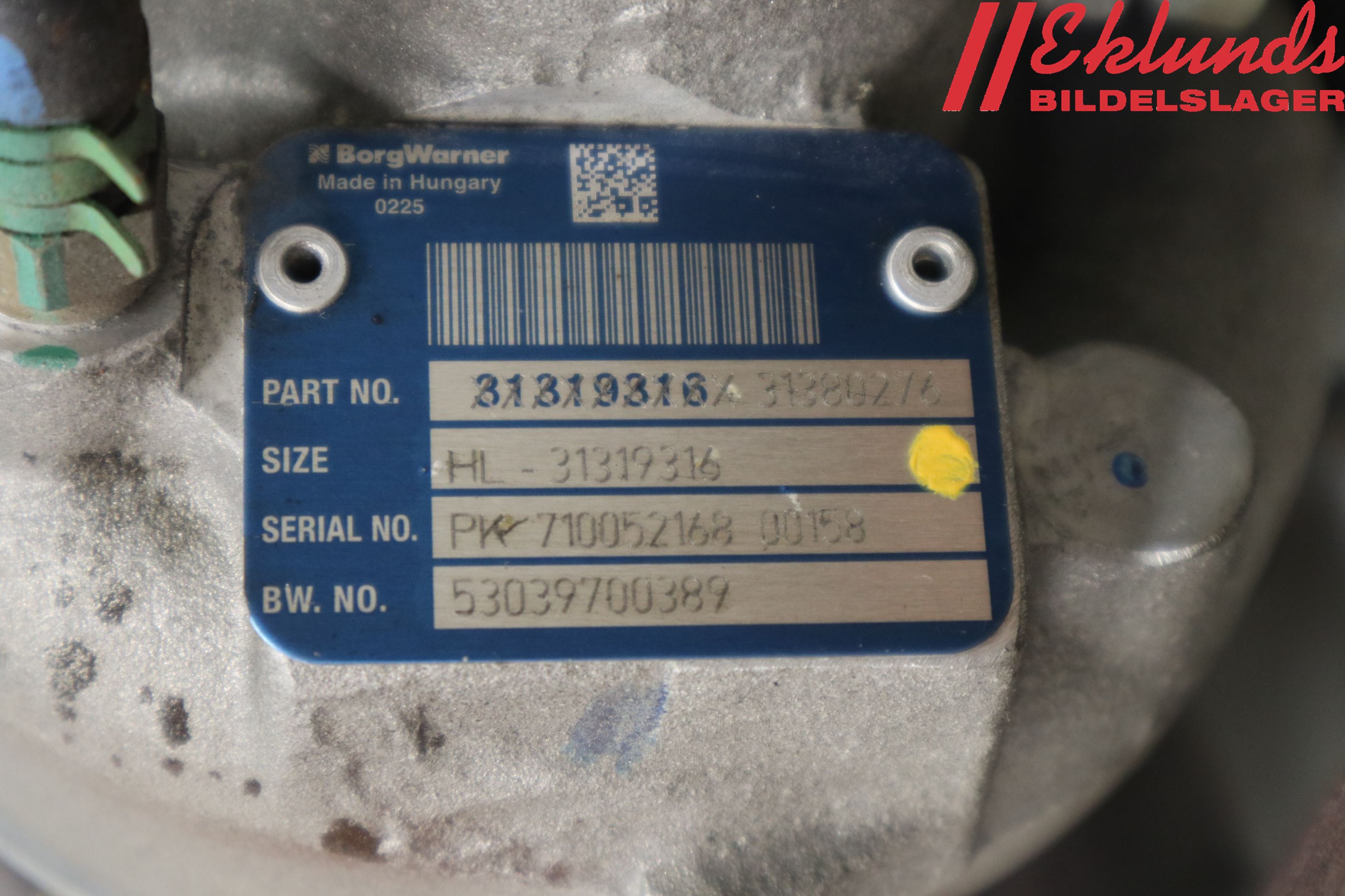 Volvo V60 14-18 Turboaggregat