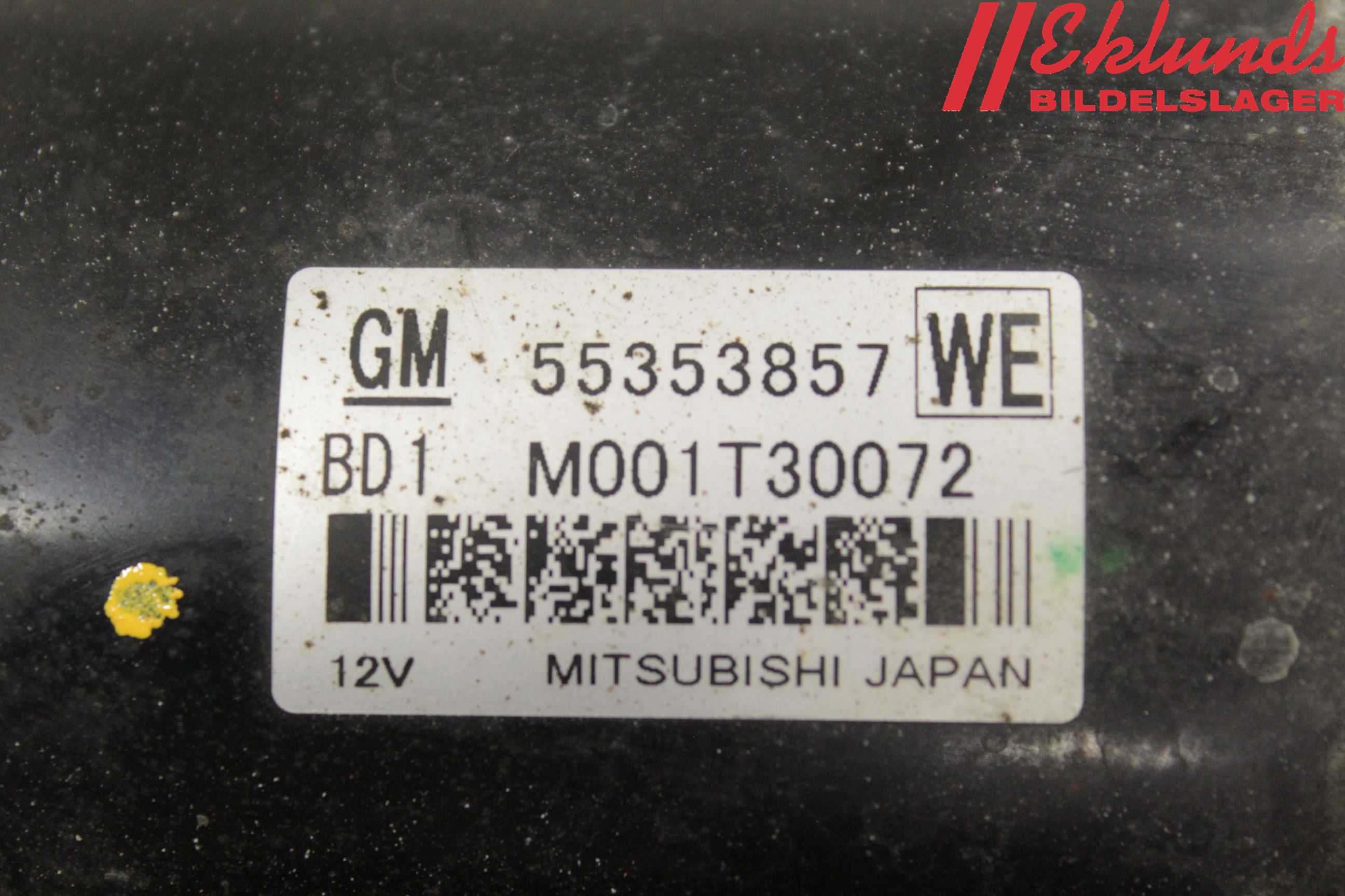 Opel INSIGNIA 09-16 Startmotor Diesel