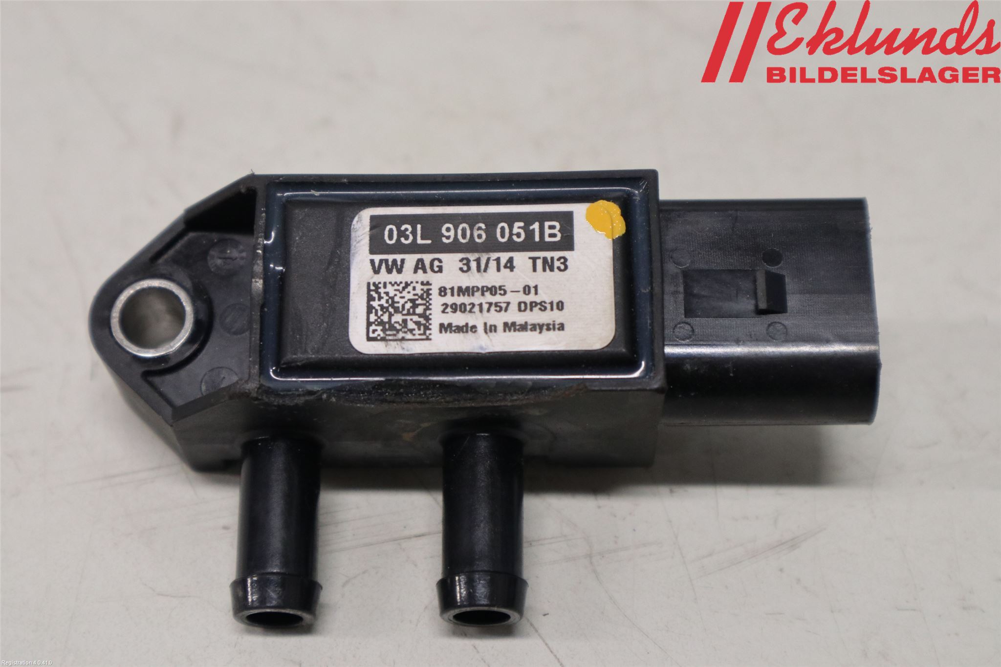 Volkswagen VW TOUAREG 7P 11-18 Givare Temp-Tryck Avgas