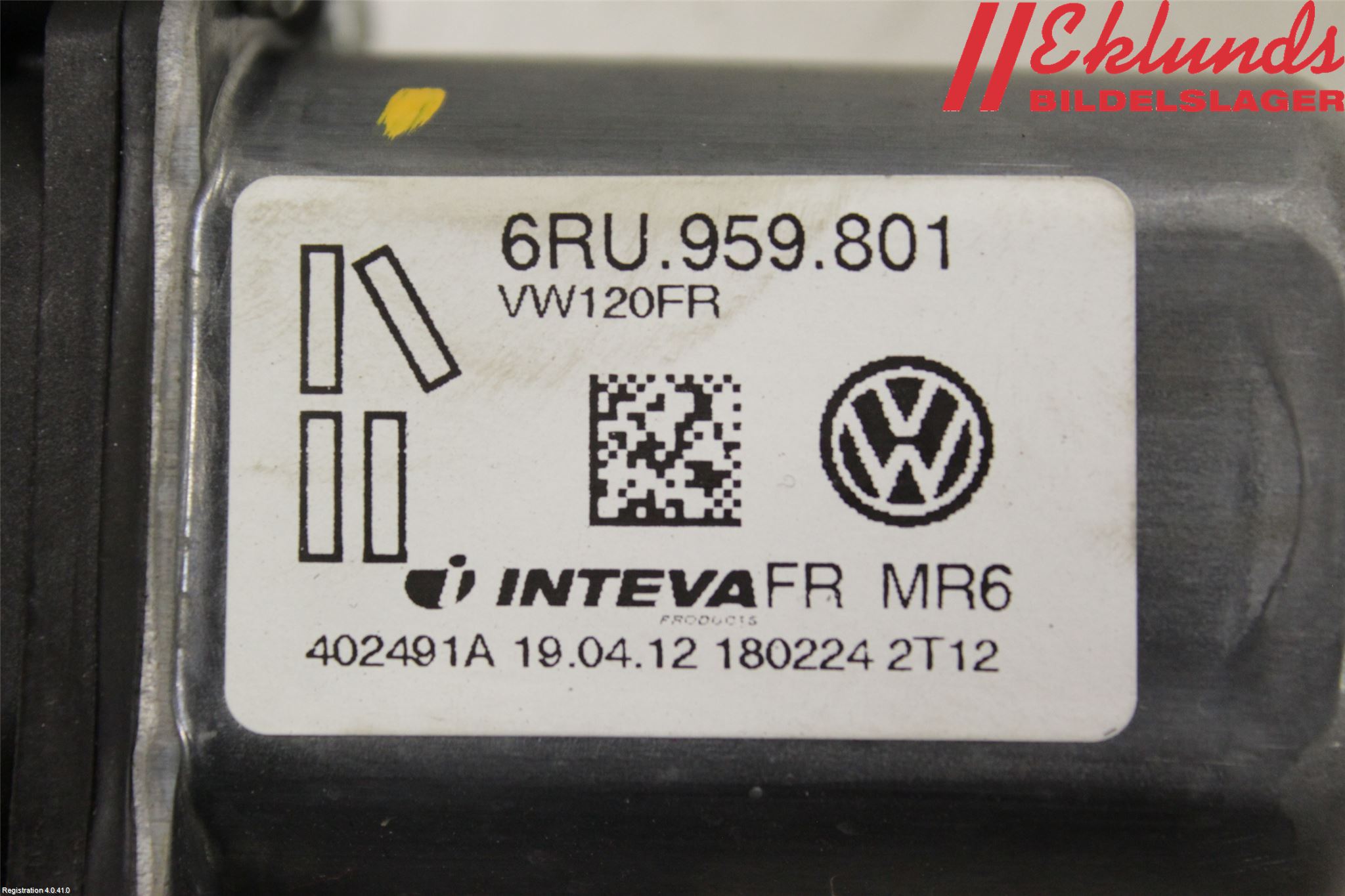 Skoda CITIGO / CITIGO E IV Fönsterhiss El Kompl