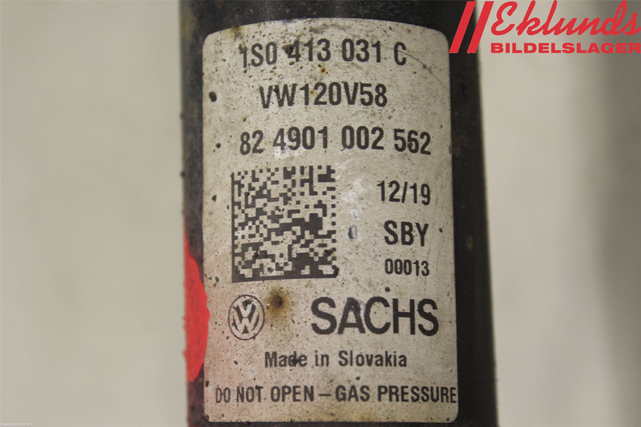 Skoda CITIGO / CITIGO E IV Fjäderben Fram Vänster