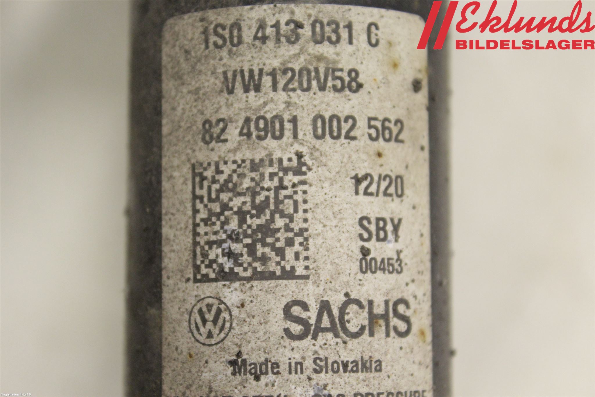 Skoda CITIGO / CITIGO E IV Fjäderben Fram Höger