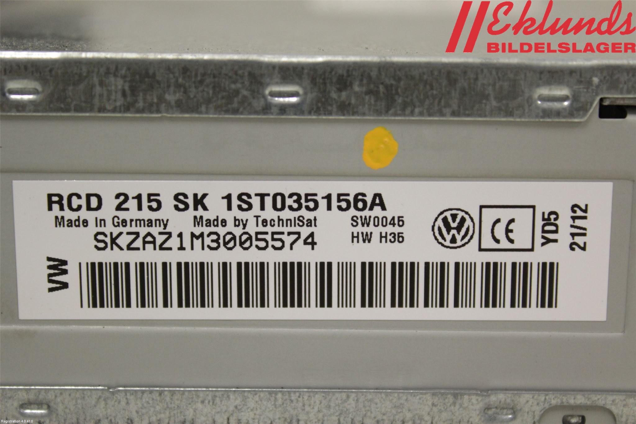 Skoda CITIGO / CITIGO E IV Cd Radio - Multimediapanel