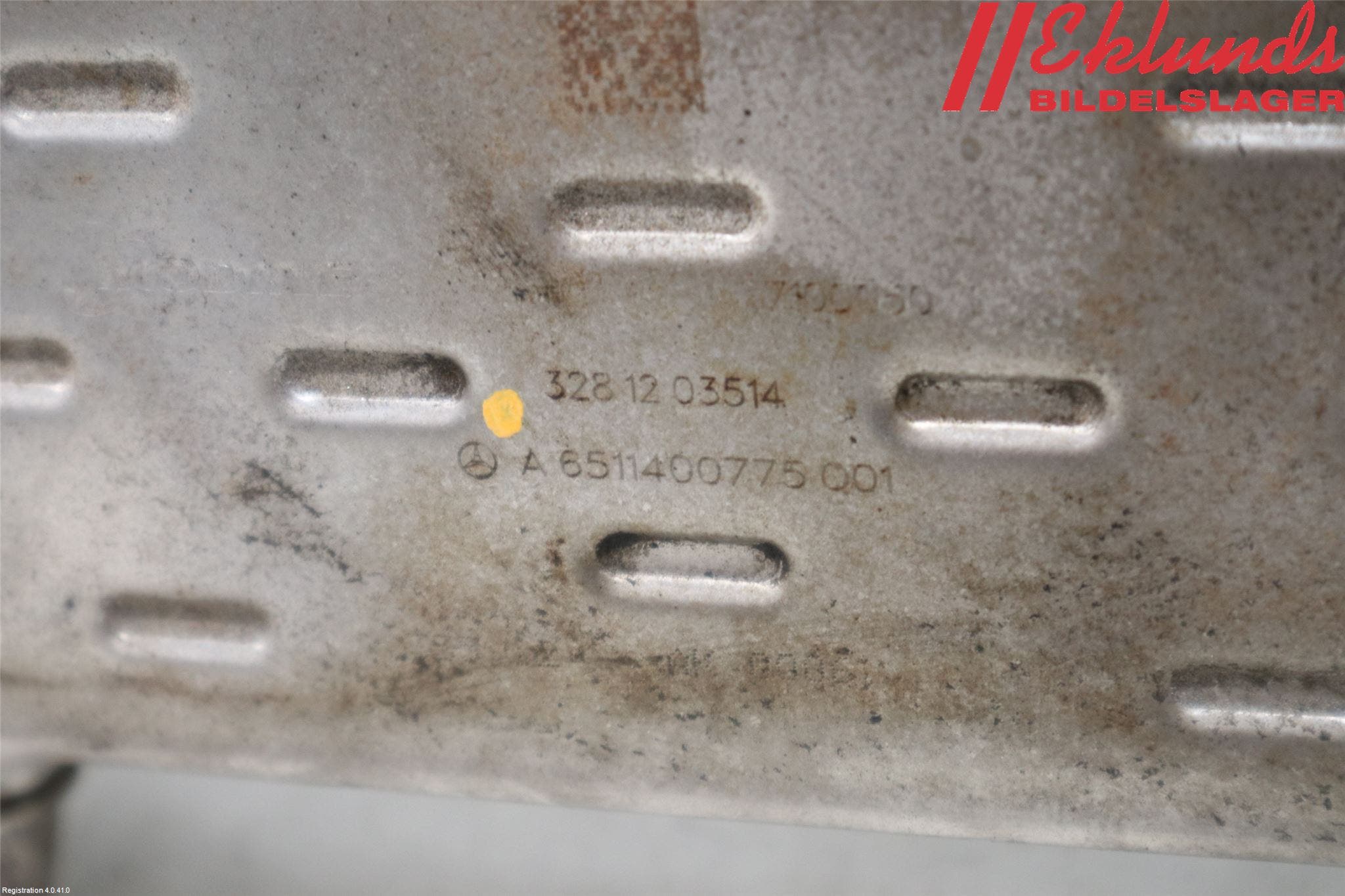 Mercedes-Benz MB C-KLASS (W204) 07-15 Avgaskylare