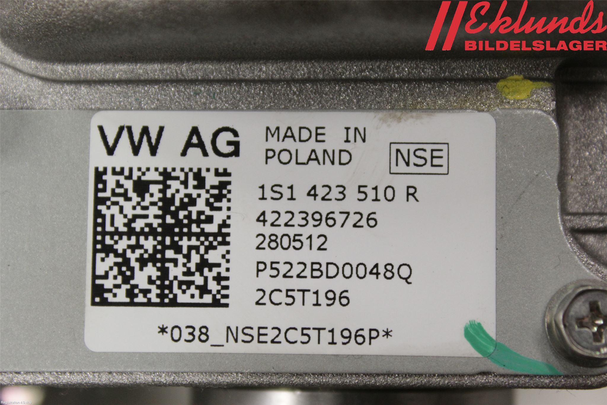 Skoda CITIGO / CITIGO E IV Rattaxelagg Med Inb Servo