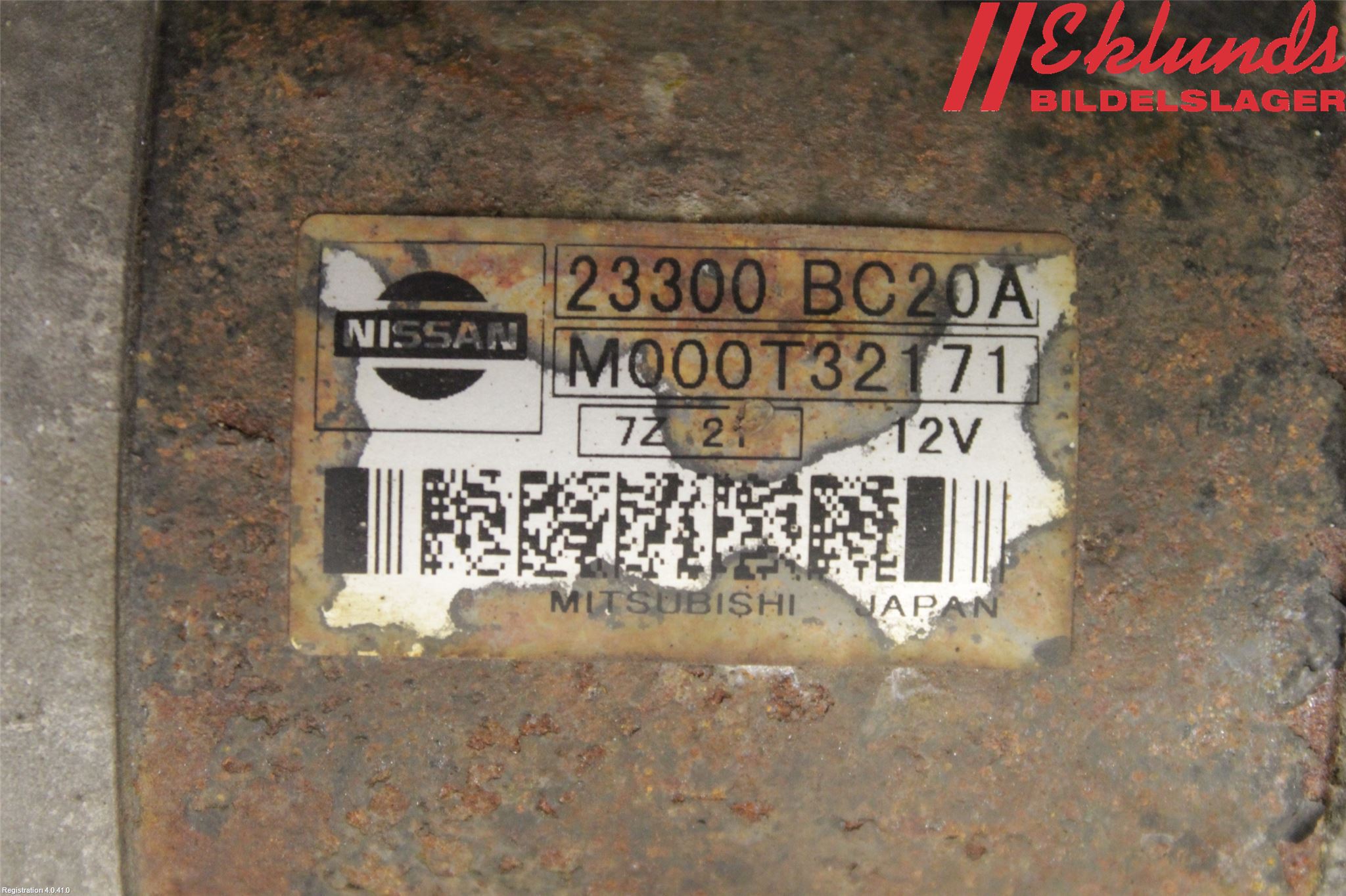 Nissan QASHQAI   07-10 Startmotor