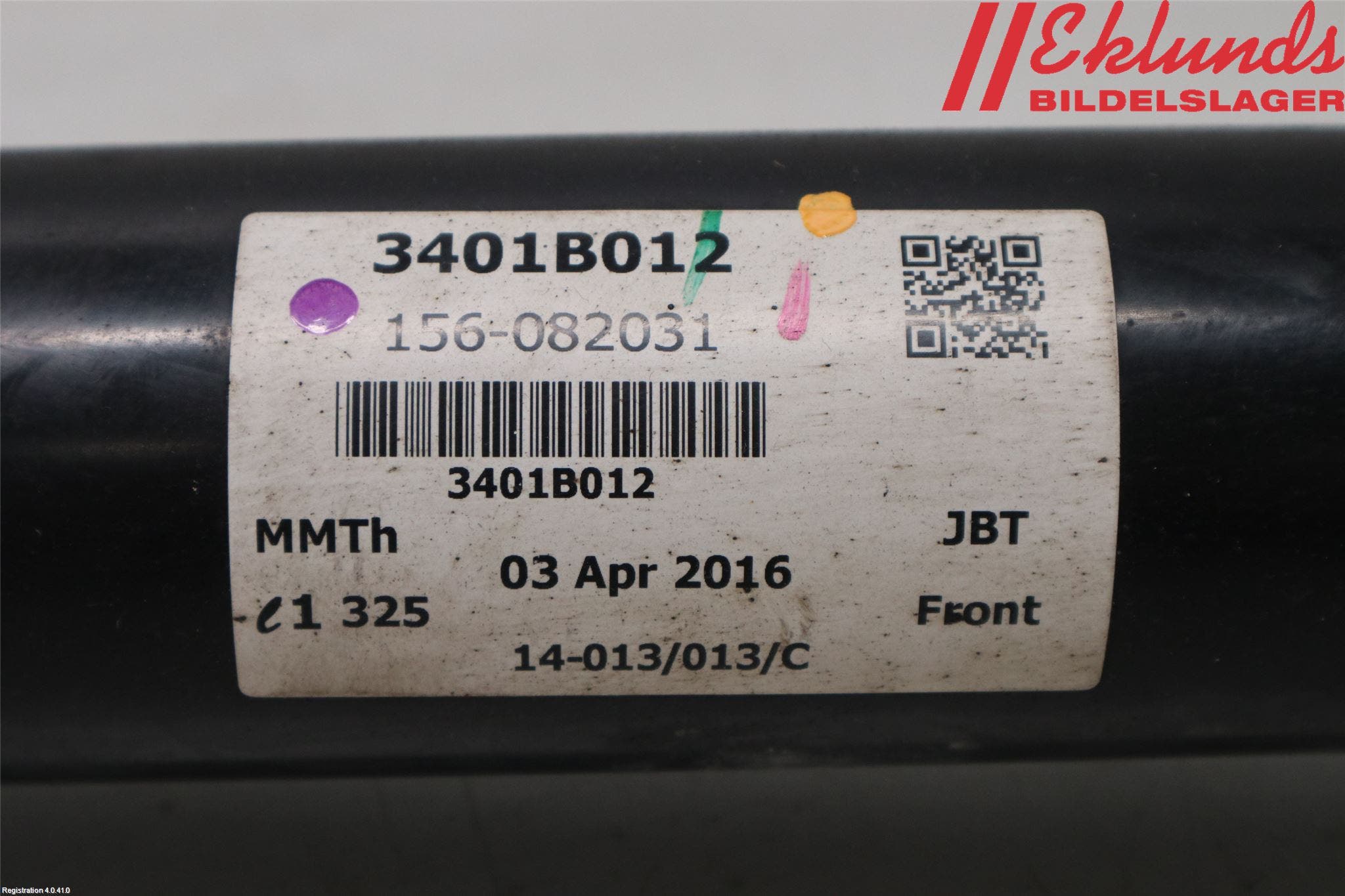 Mitsubishi L200 16-23 Mellanaxel Främre 4Wd