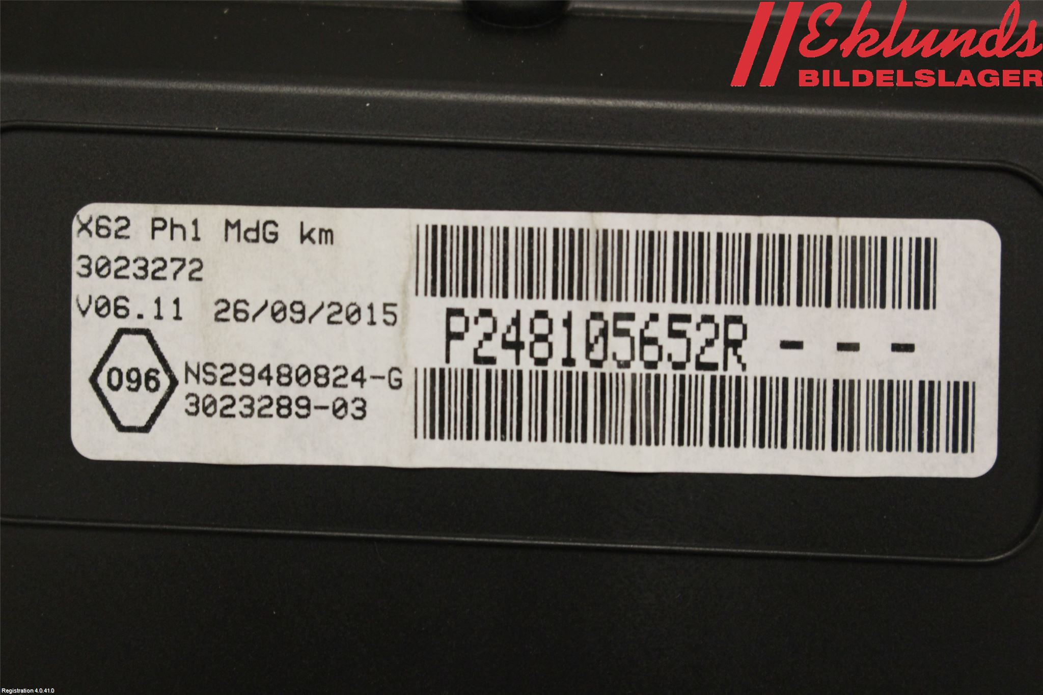 Renault TRAFIC/E-TECH 15- Instrument Komb