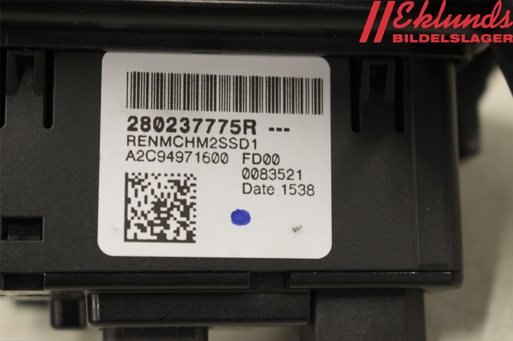 Renault TRAFIC/E-TECH 15- Radio Övrigt