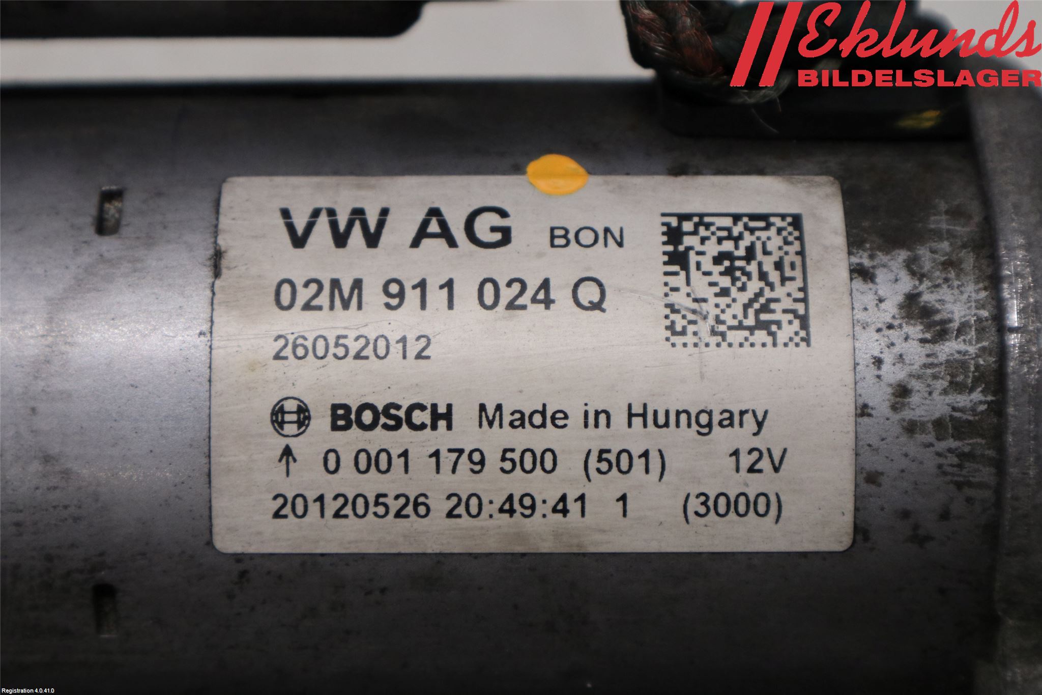 Skoda CITIGO / CITIGO E IV Startmotor