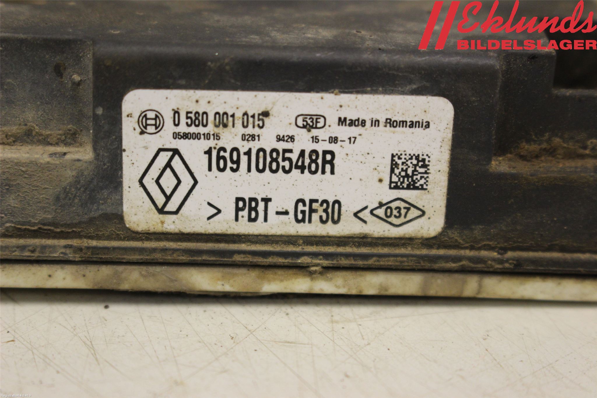 Renault TRAFIC/E-TECH 15- Styrenhet Bränslepump