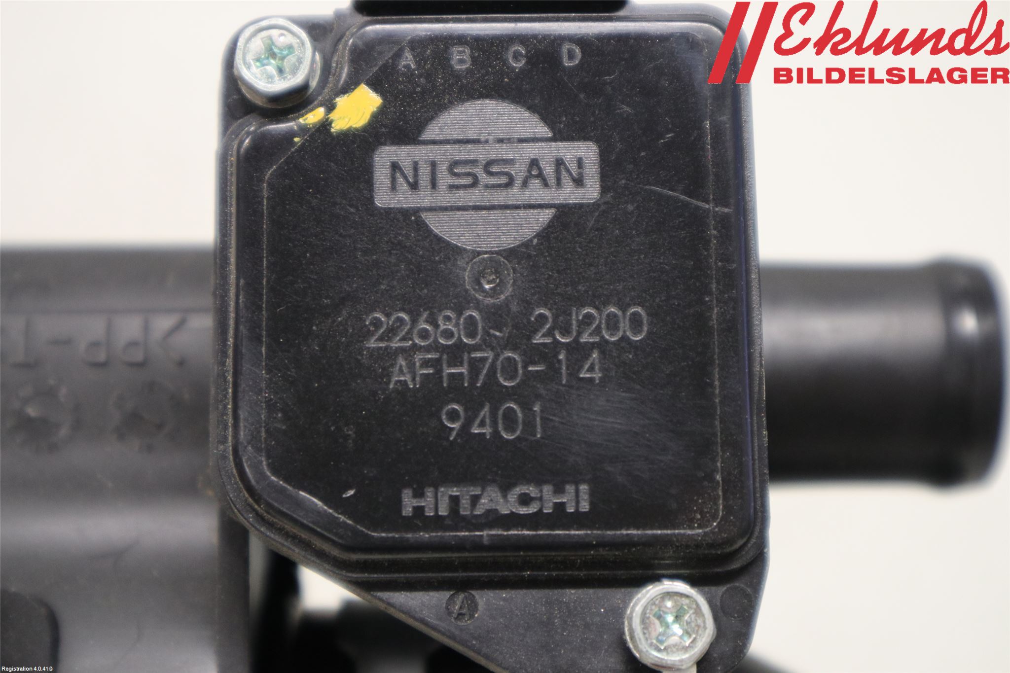 Nissan GT-R Injluftmassamätare