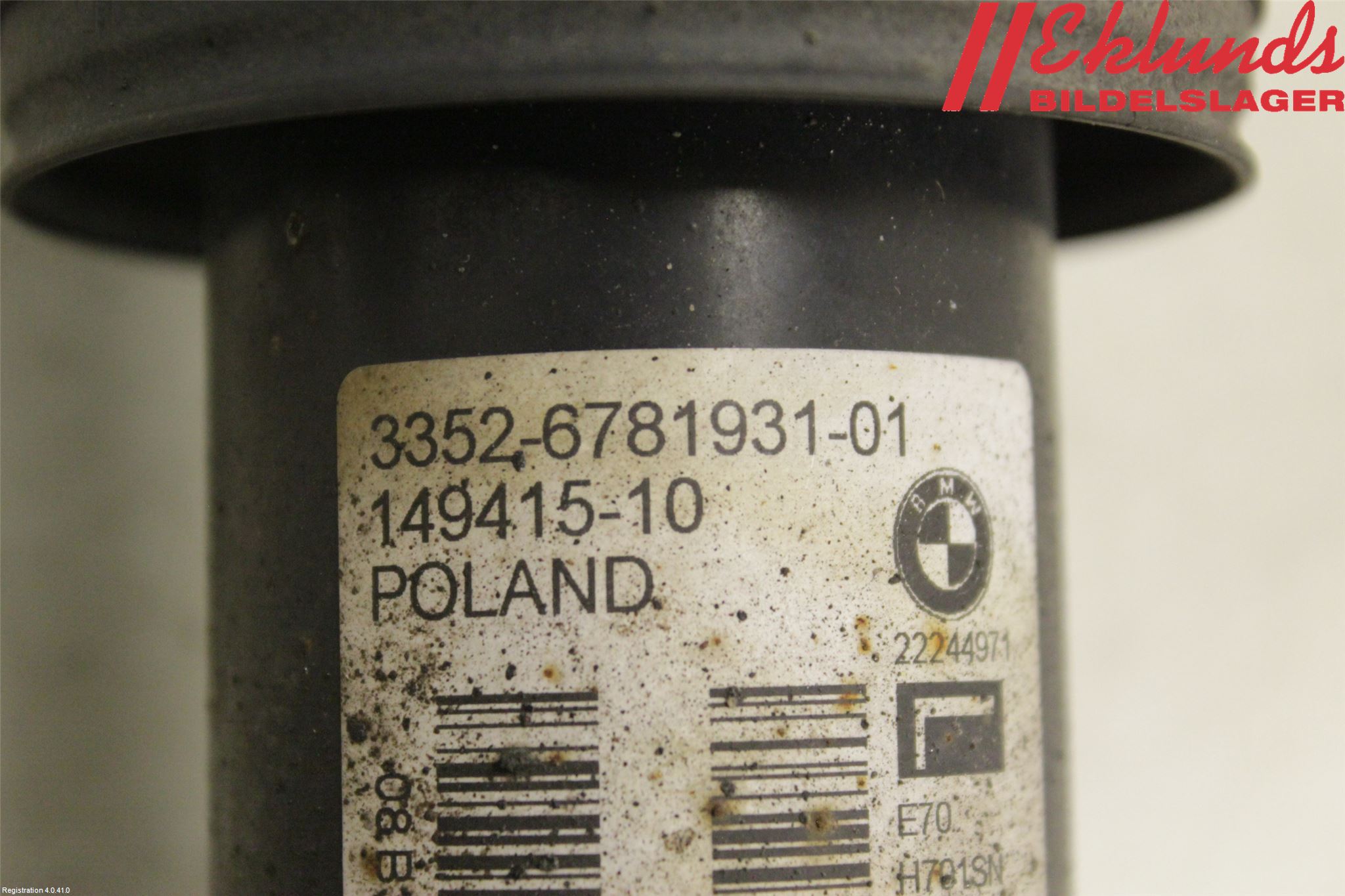 BMW X5 E70 07-13 Stötdämpare Bak