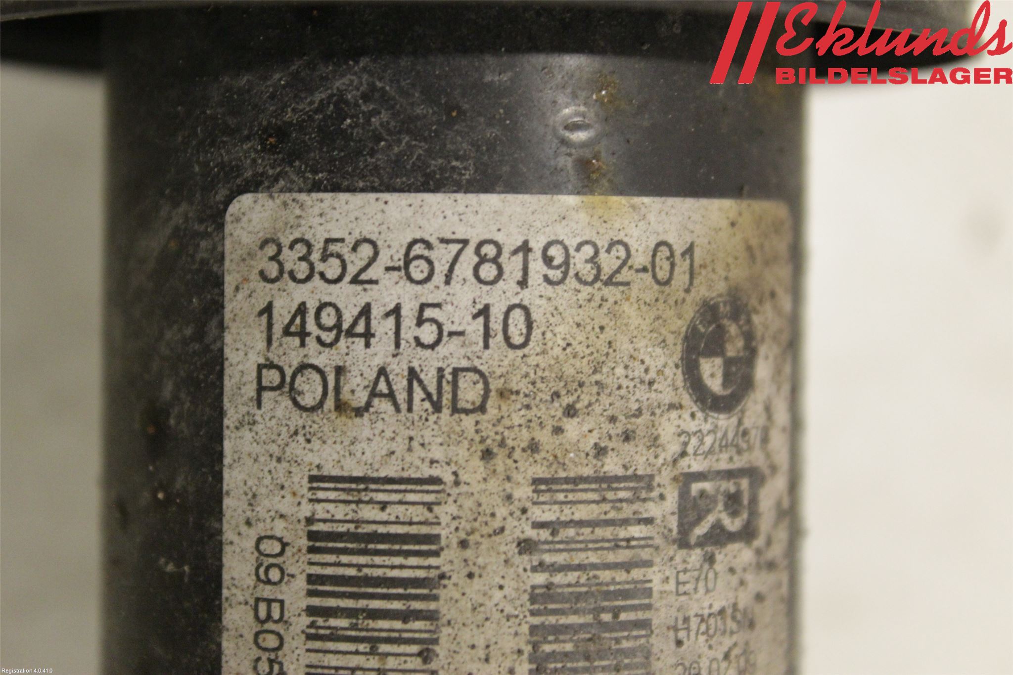 BMW X5 E70 07-13 Stötdämpare Bak