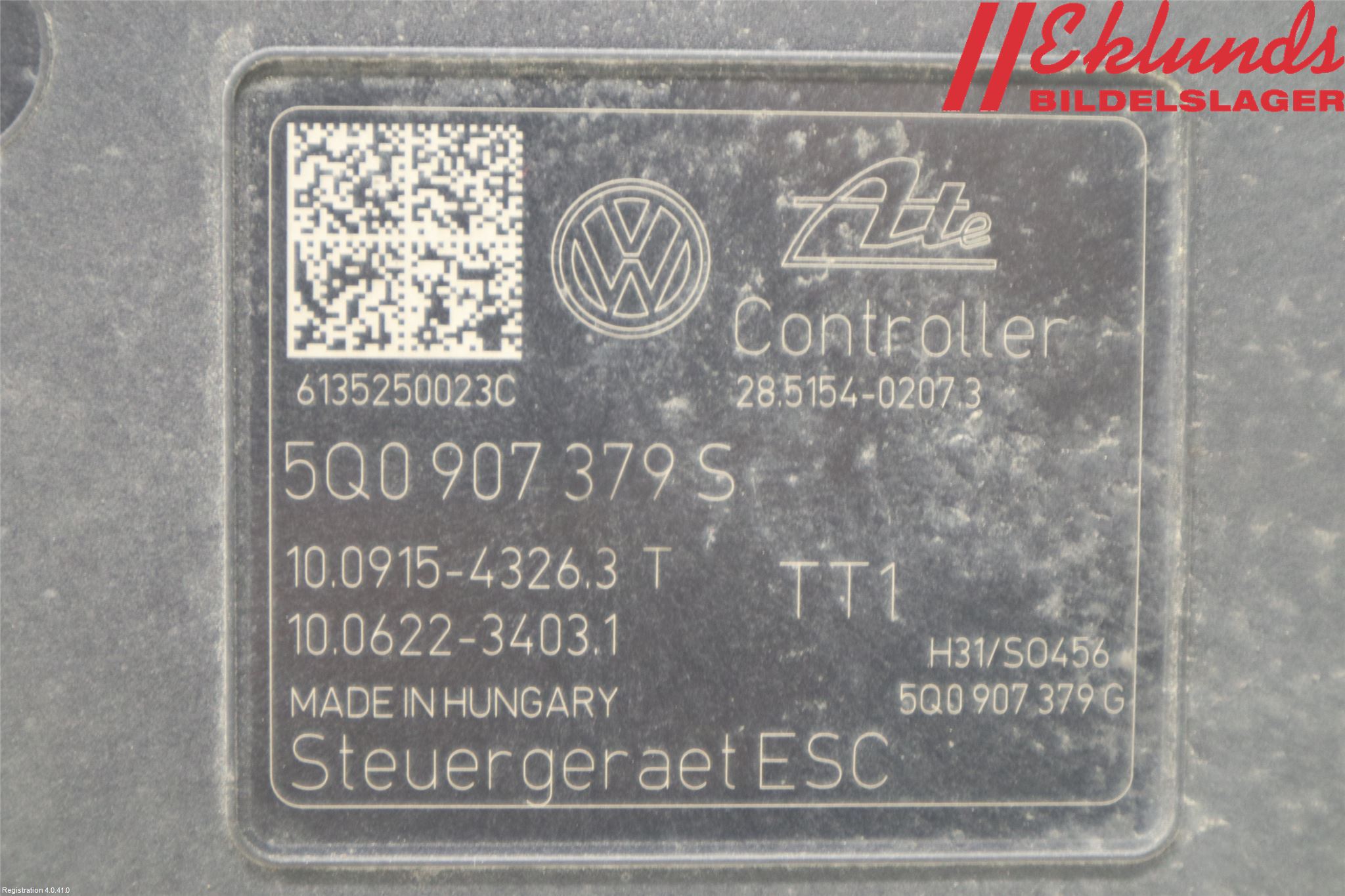 Volkswagen VW GOLF / E-GOLF VII 13-20 Abs Hydraulaggregat