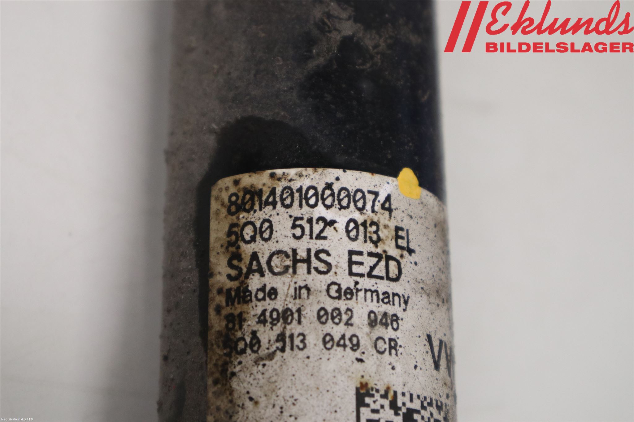 Volkswagen VW GOLF / E-GOLF VII 13-20 Stötdämpare Bak