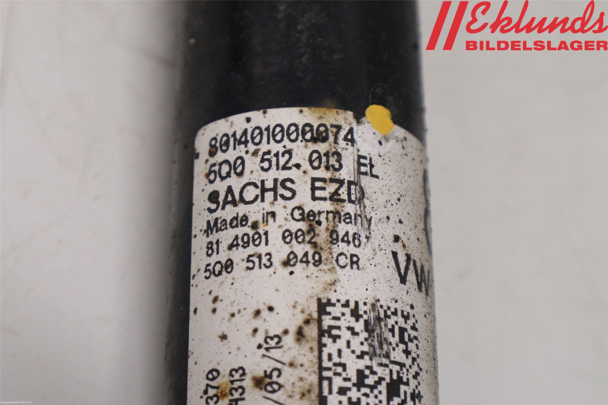 Volkswagen VW GOLF / E-GOLF VII 13-20 Stötdämpare Bak