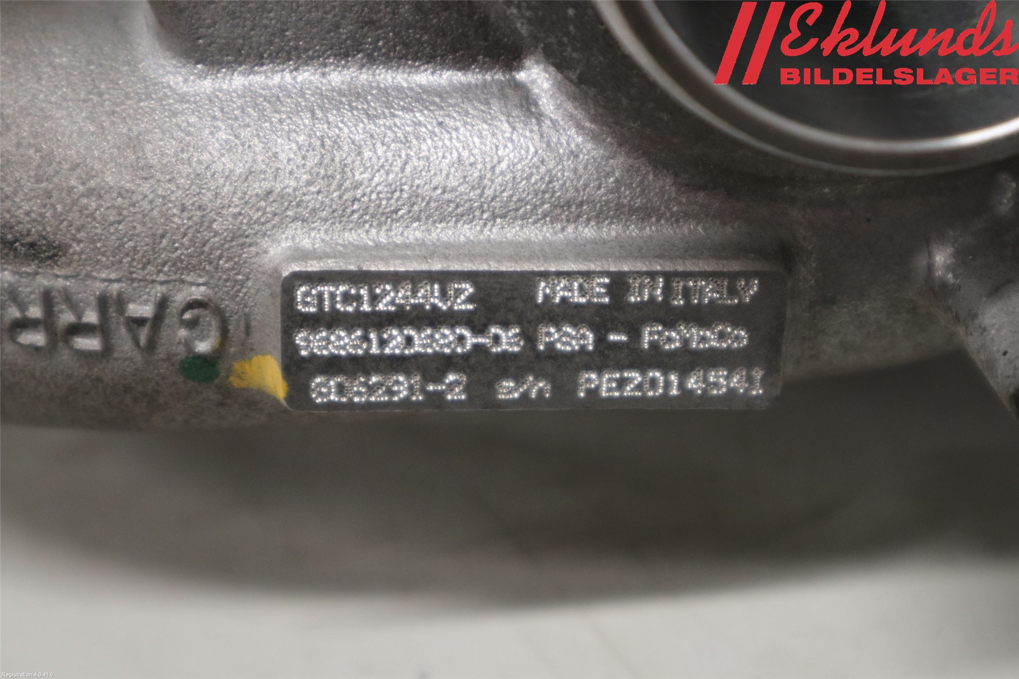 Peugeot 308 08-13 Turboaggregat