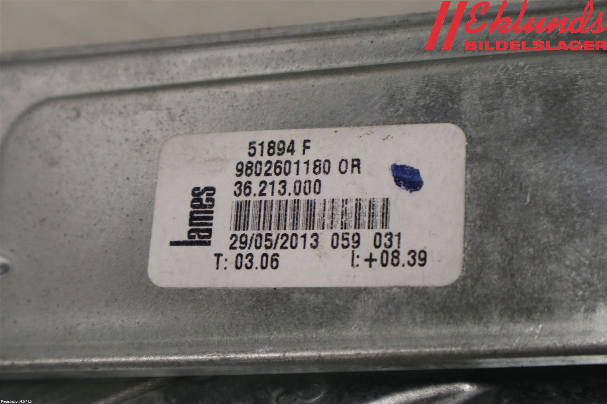 Citroen C3 PICASSO Fönsterhiss El Kompl