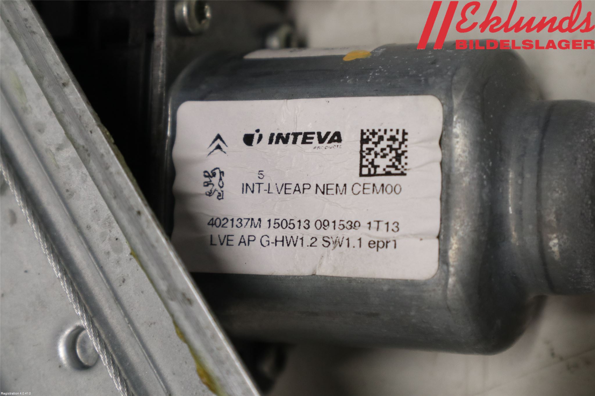 Citroen C3 PICASSO Fönsterhiss El Kompl