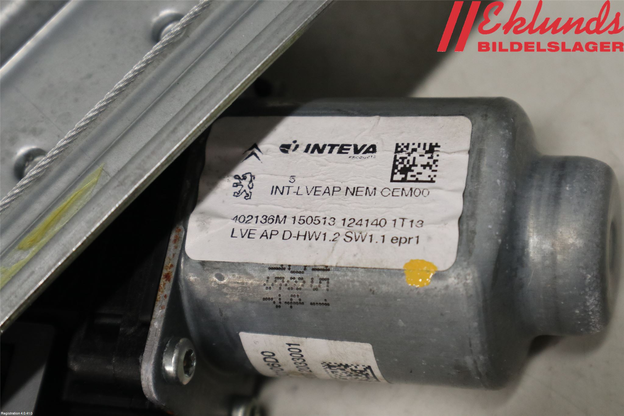 Citroen C3 PICASSO Fönsterhiss El Kompl