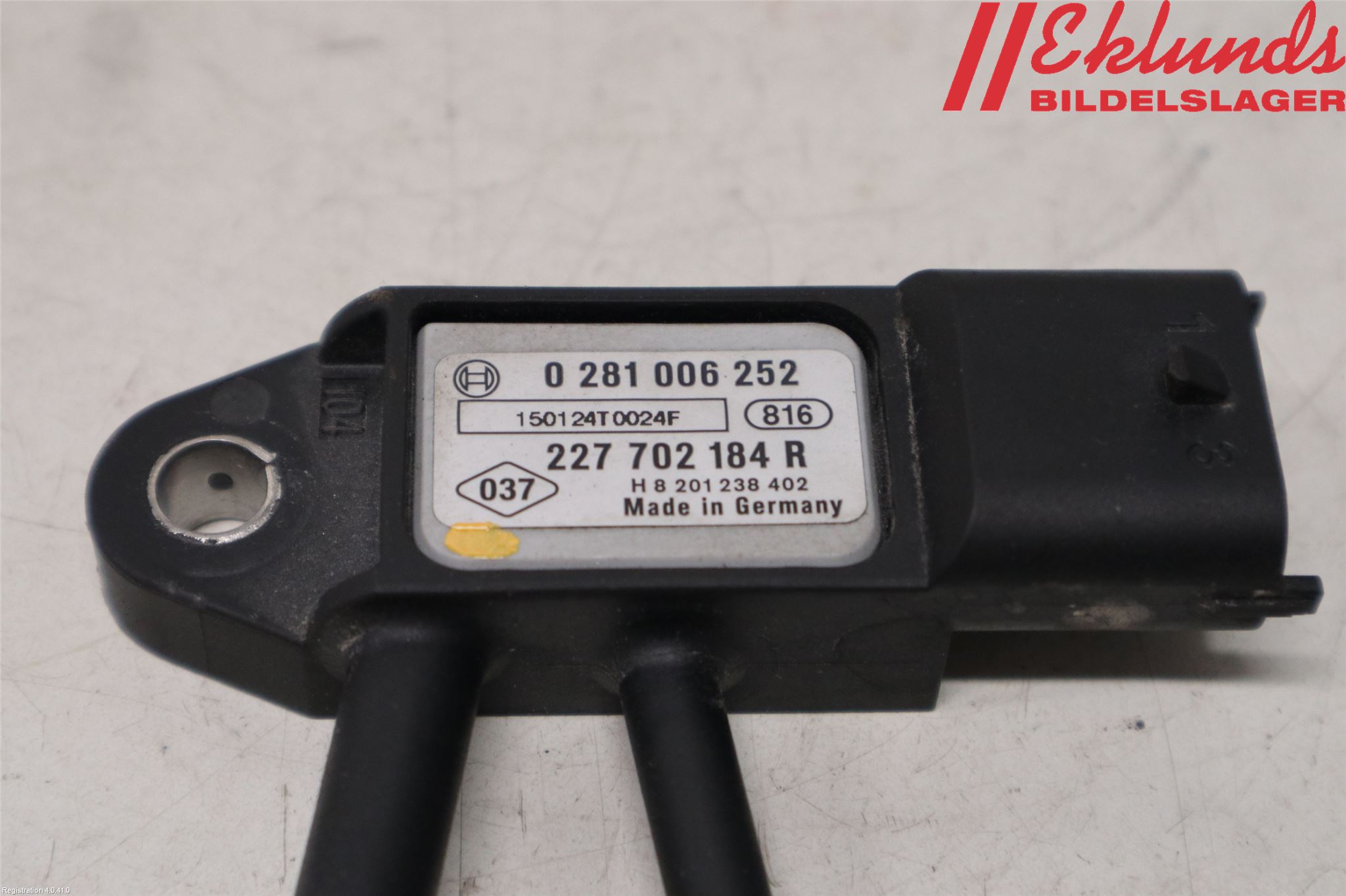 Nissan QASHQAI 14-17 Givare Temp-Tryck Avgas