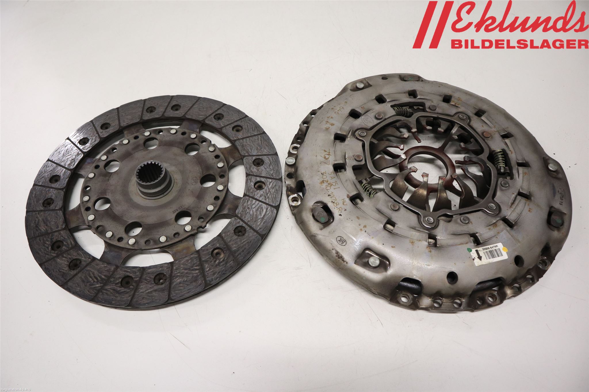 Nissan QASHQAI 14-17 Koppling-Lamell