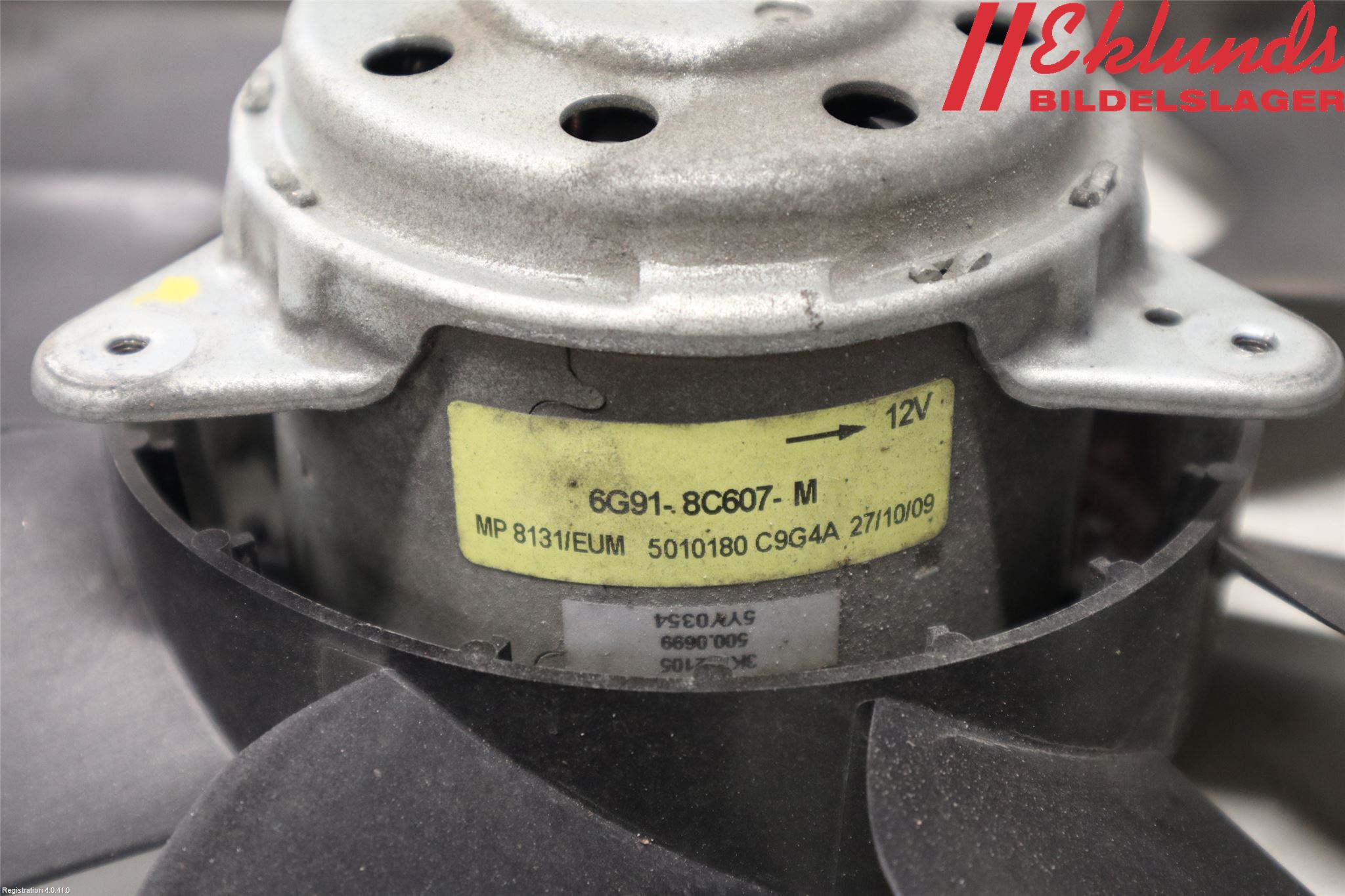 Volvo V70 08-13 Kylfläkt El