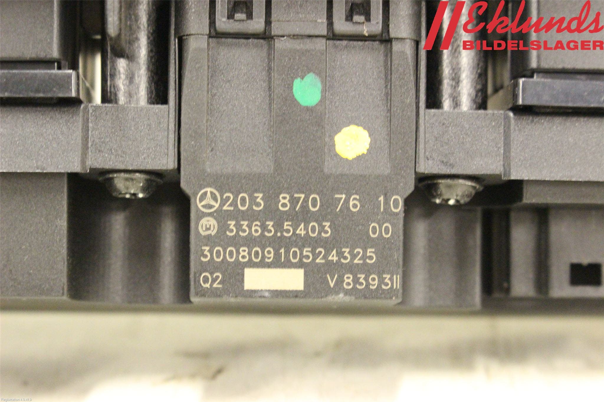 Mercedes-Benz MB CLC-KLASS (CL203) 08-11 Strömställare Varnings