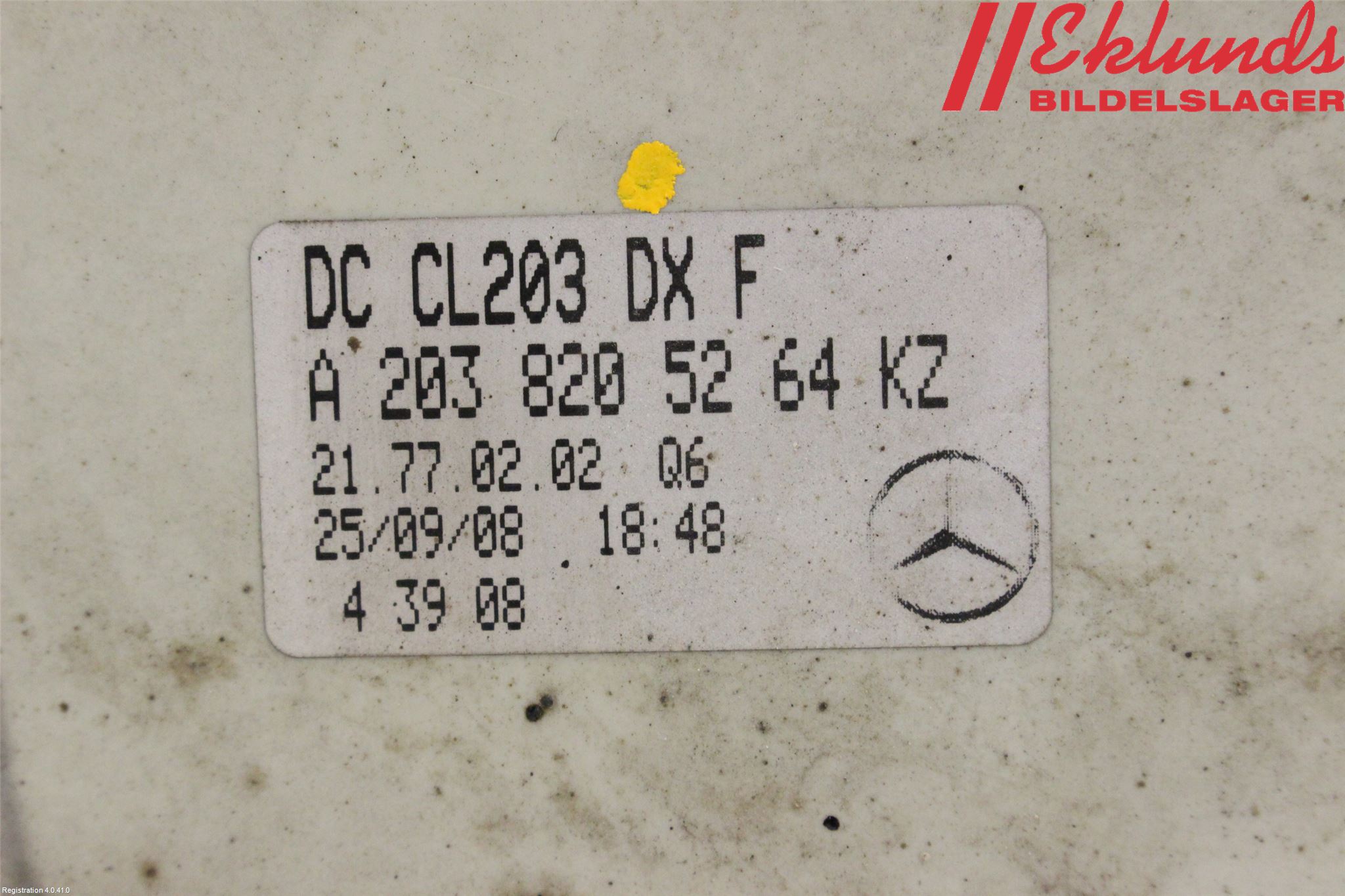 Mercedes-Benz MB CLC-KLASS (CL203) 08-11 Bakljus Höger